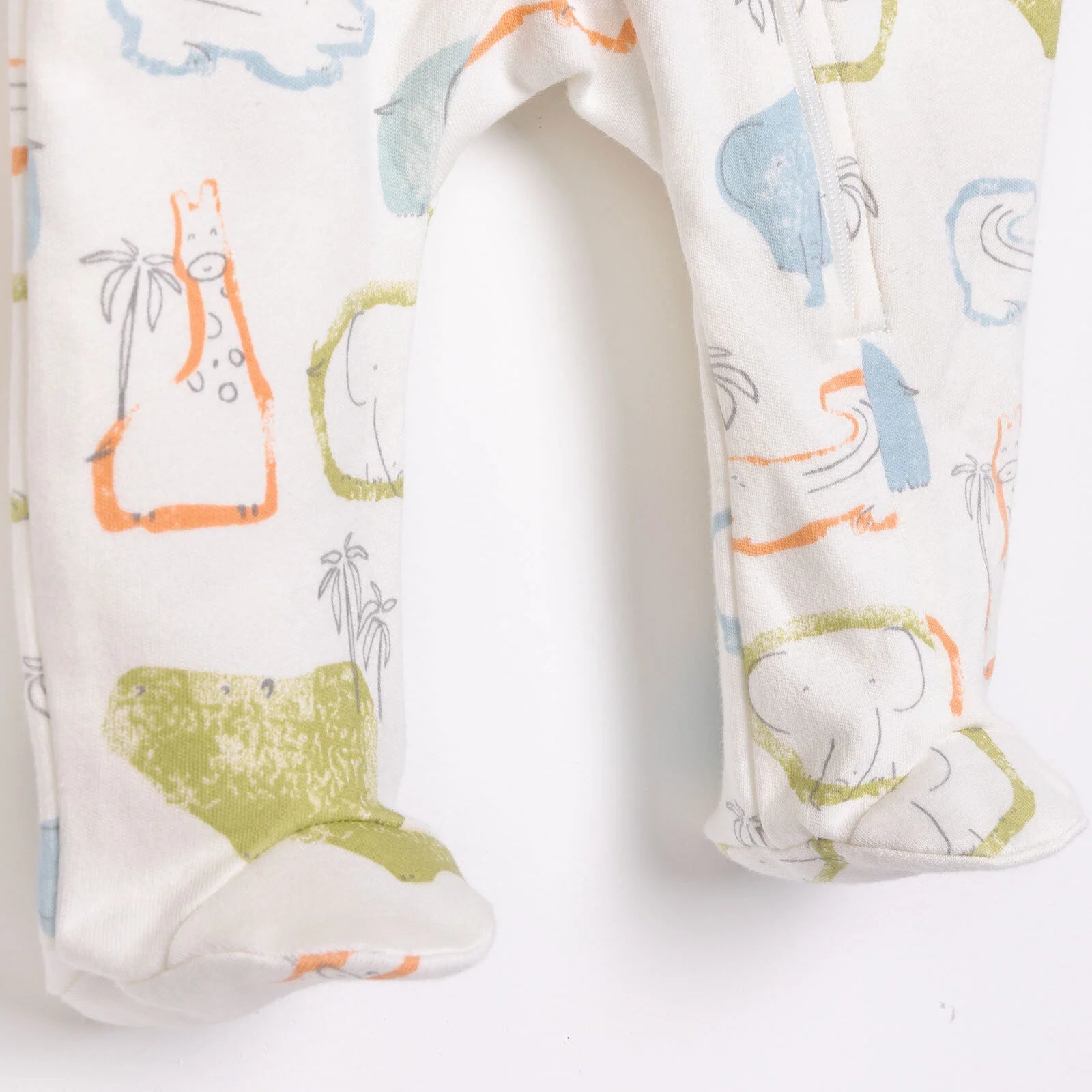 HelloBaby Newborn Boy Footed Jumpsuit - Ecru - ebebek - Black Friday