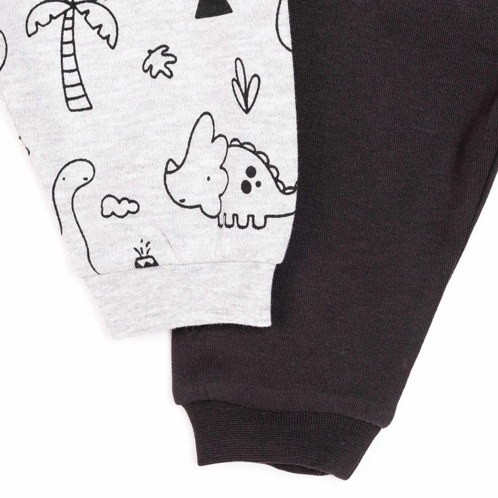 Hellobaby Baby Boy Basic Joggers 2 pcs - Black - ebebek - Black Friday