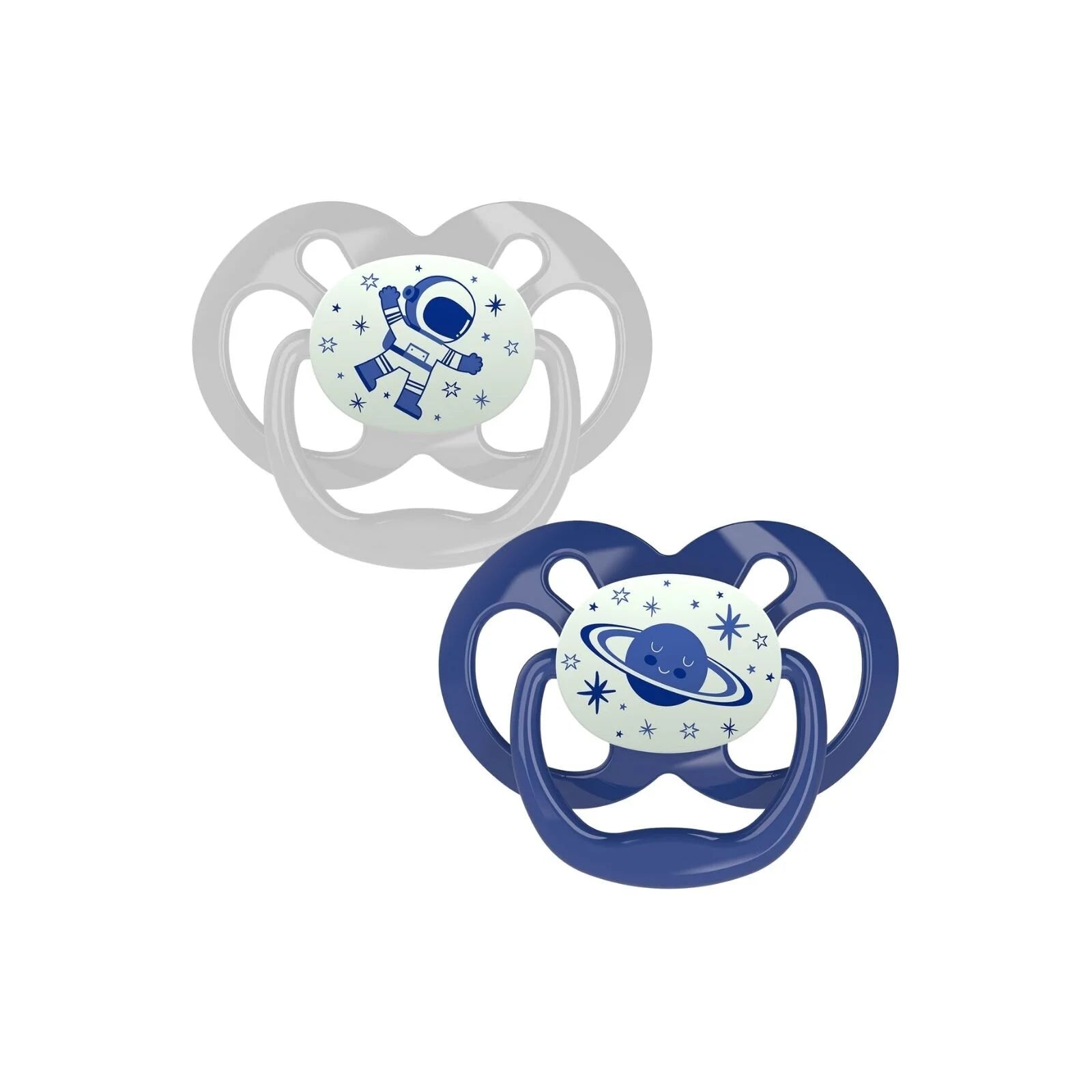 Dr. Brown's Advantage Glow in the Dark Soother 6 - 18 months Assorted - Blue - Dr. Brown's - ebebek