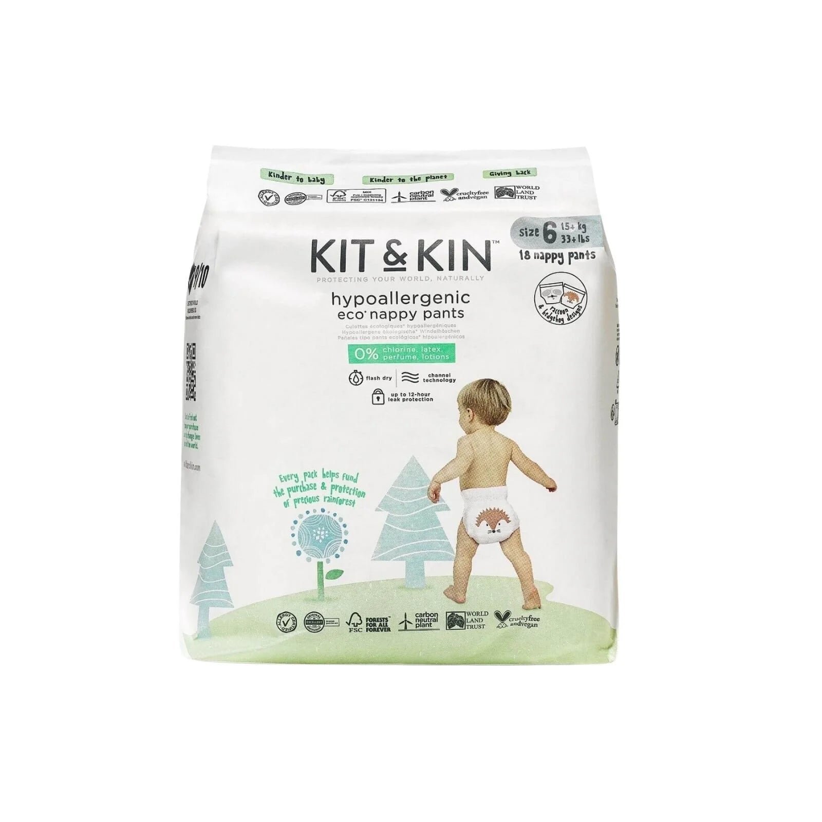 Kit & Kin Pull - Ups Size 6 - 18 nappies - ebebek - Black Friday