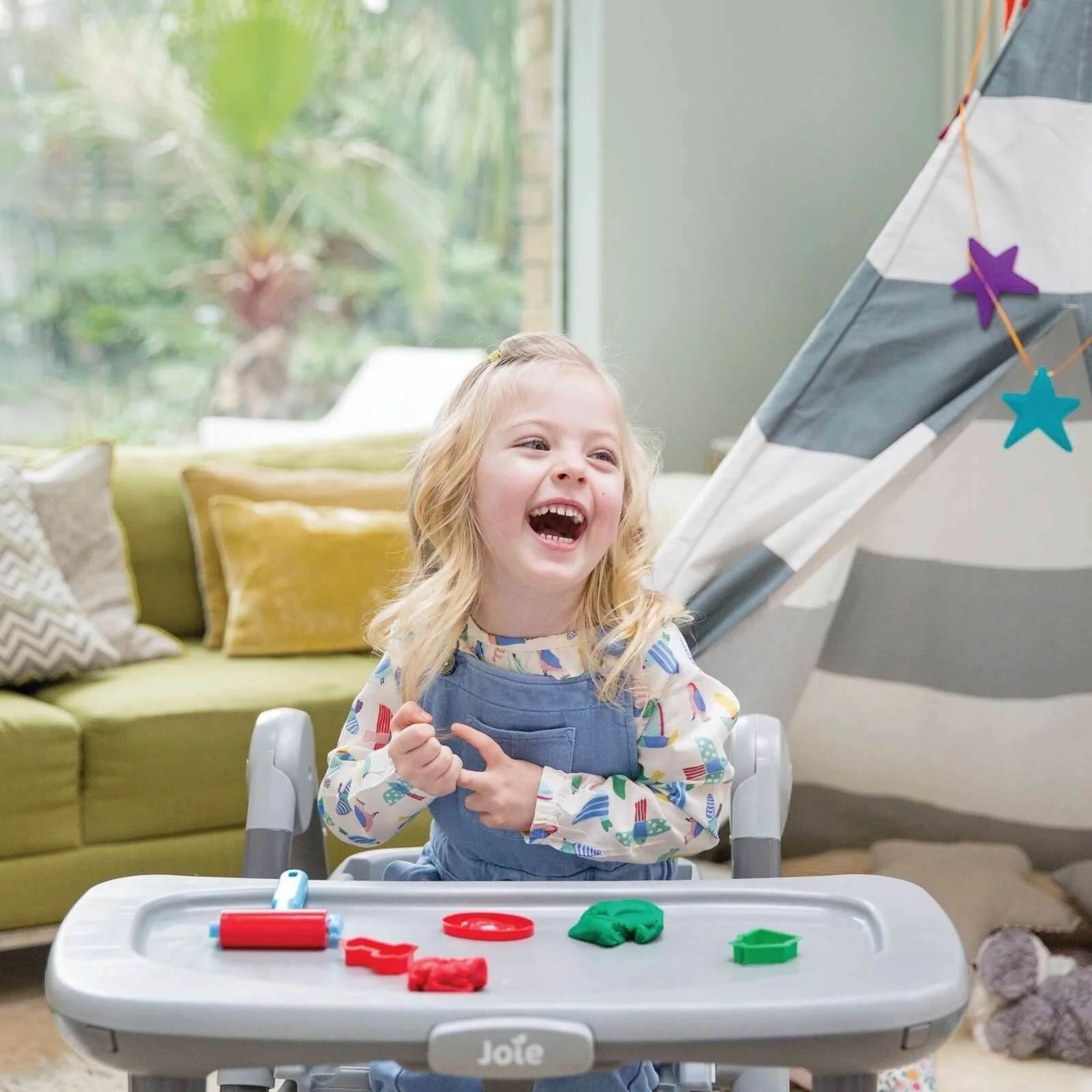 Joie Multiply 6 - in - 1 Highchair - Speckled - ebebek - Black Friday