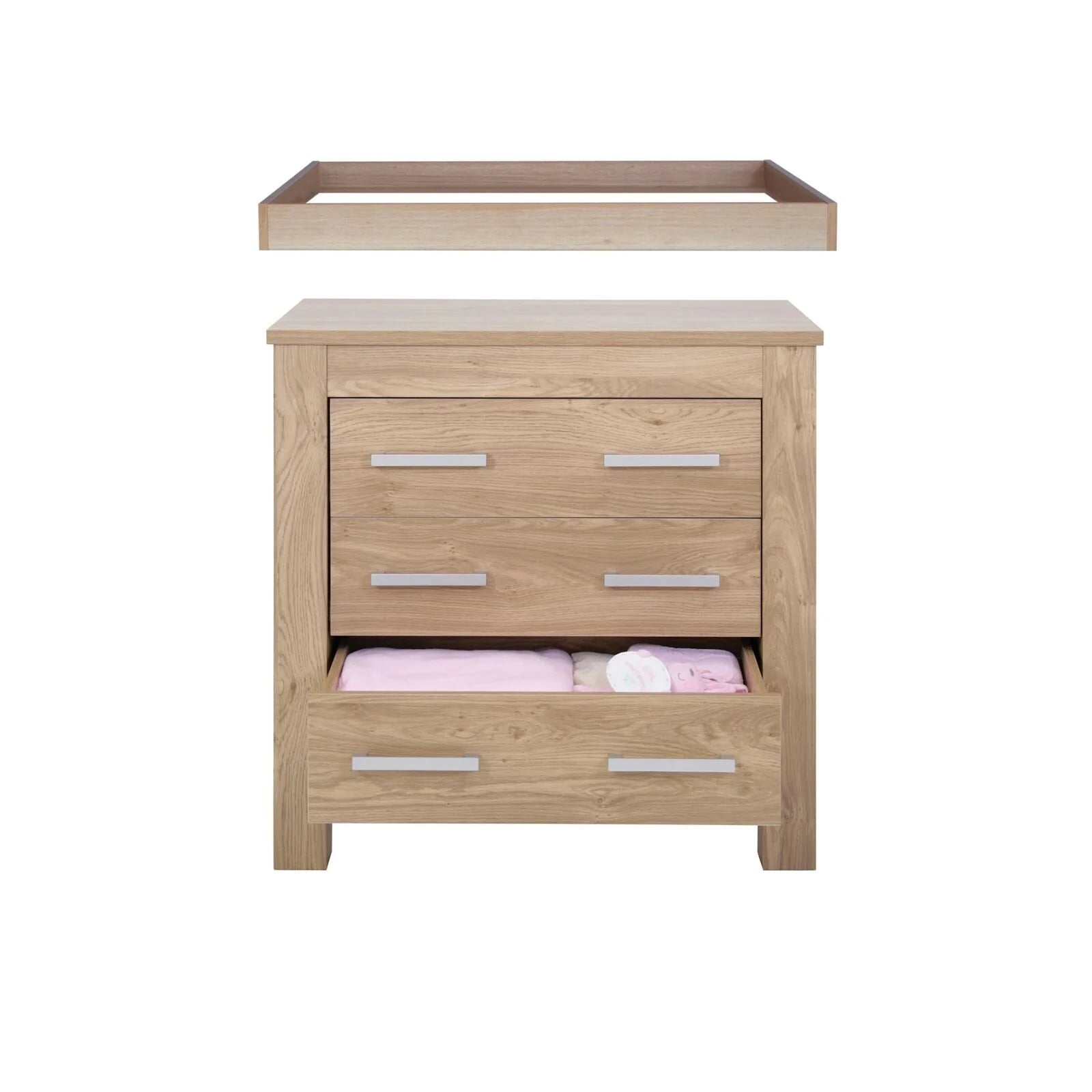 Charnwood Bordeaux Dresser & Baby Changer - Oak Oak - ebebek - Christmas