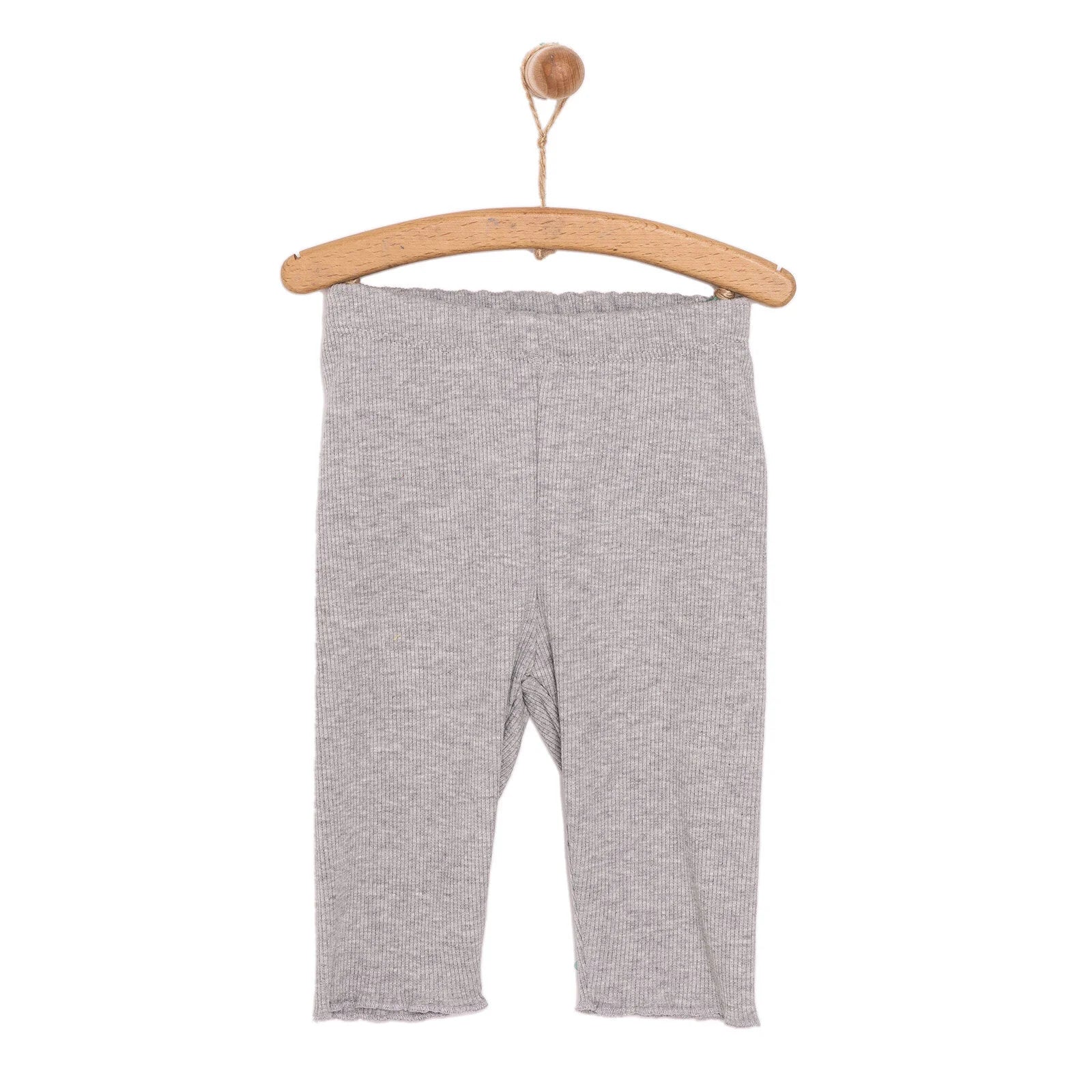 HelloBaby Baby Girl Basic Leggings - Grey Melange - ebebek - Black Friday