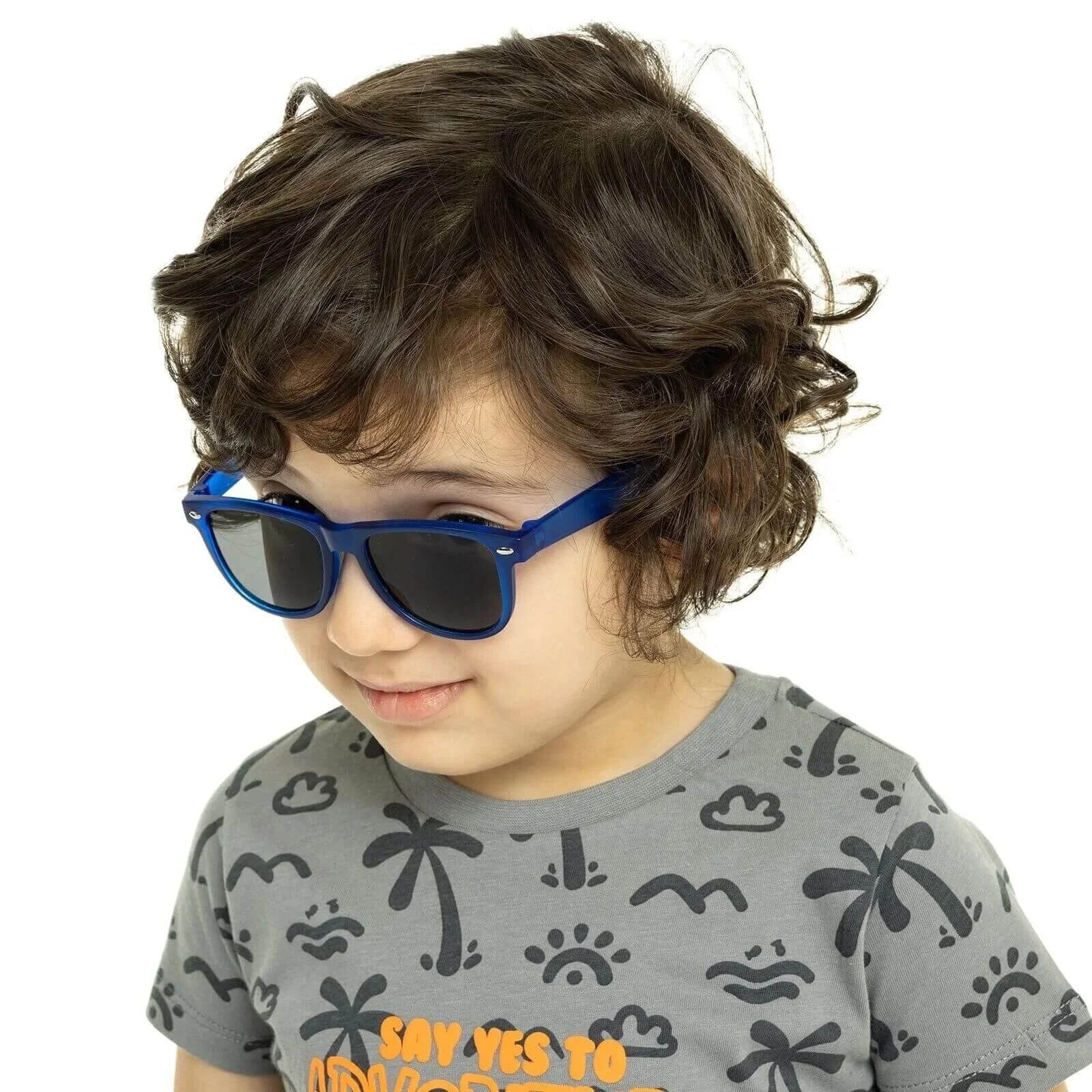 HelloBaby Transparent Square Sunglasses - Blue - ebebek - Black Friday