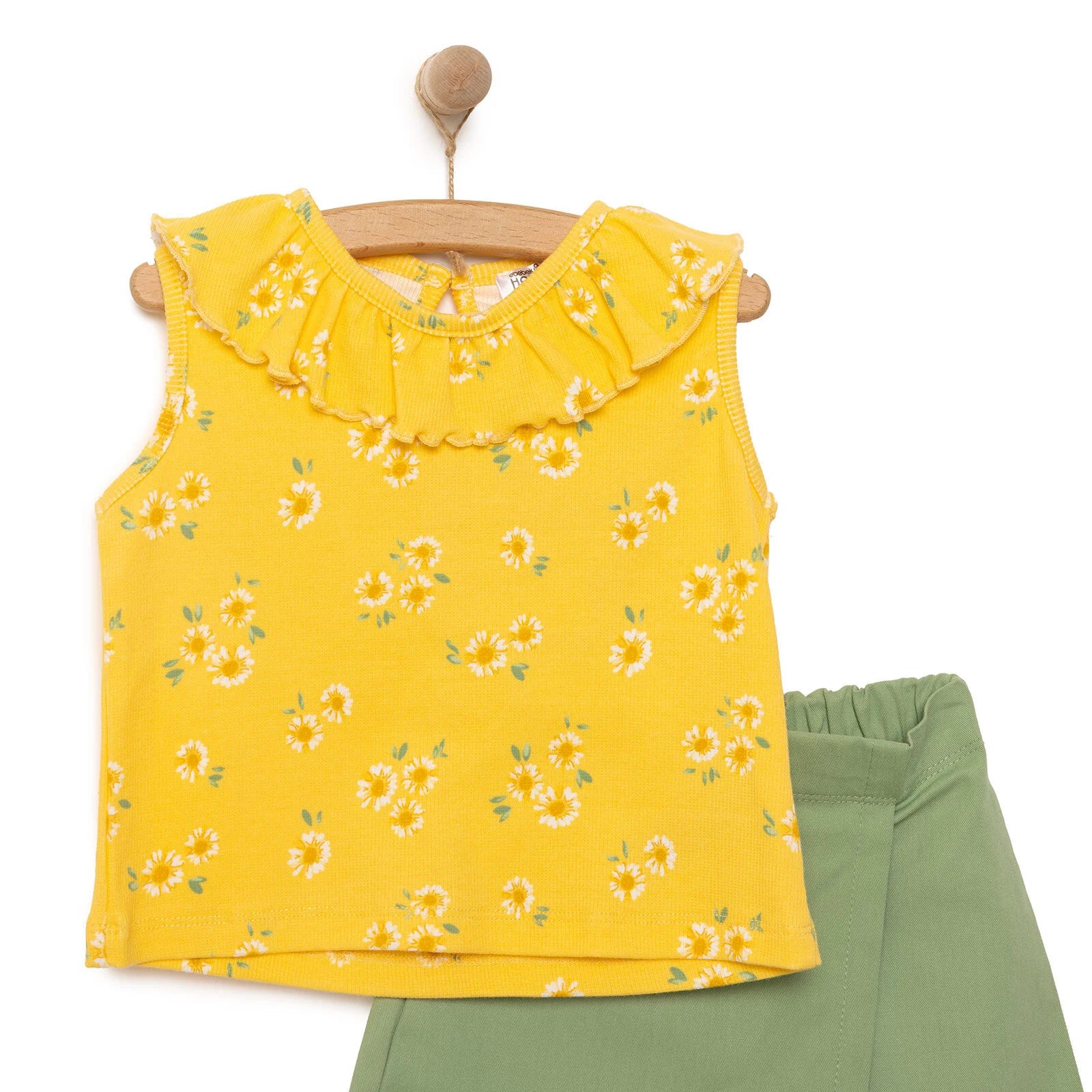 HelloBaby Sun Flower Girl Blouse & Short - Yellow - ebebek - Black Friday