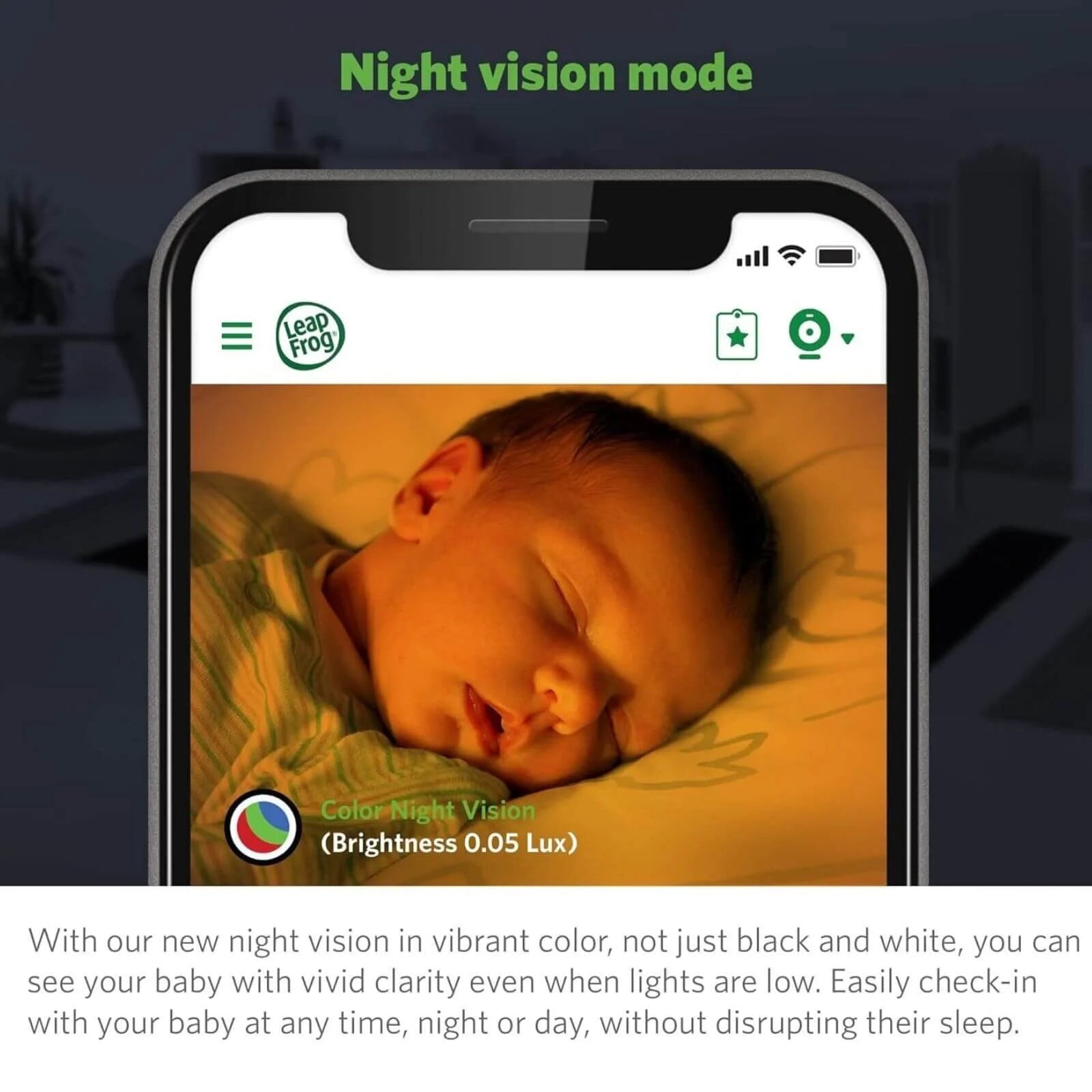 LeapFrog LF1911 WiFi Standalone Video Baby Monitor - LeapFrog - ebebek