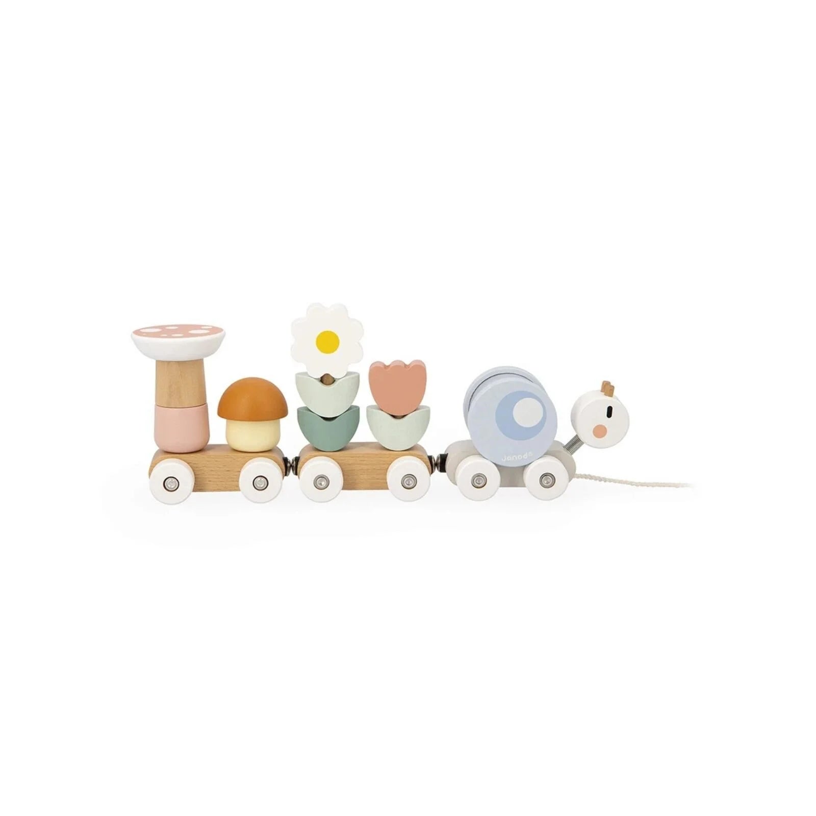 Janod Sweet Cocoon Snail Train - ebebek - Black Friday