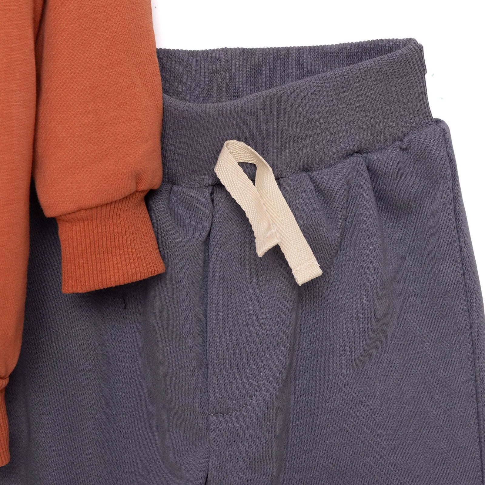 Cocux Animals Baby Boy Tracksuit - Orange - ebebek - Black Friday