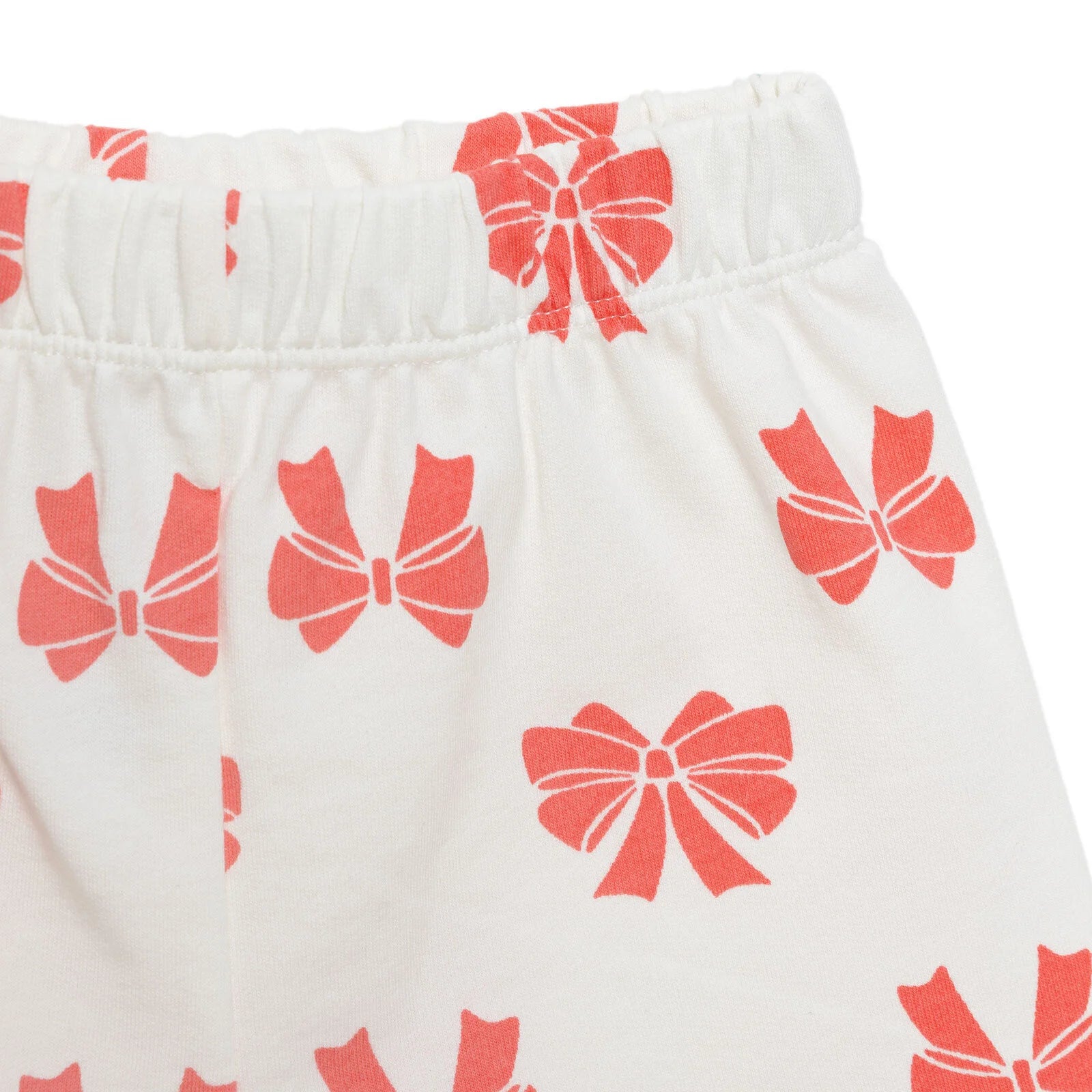 HelloBaby Basic Girl Bow Printed Athlete - Ecru - ebebek - Black Friday