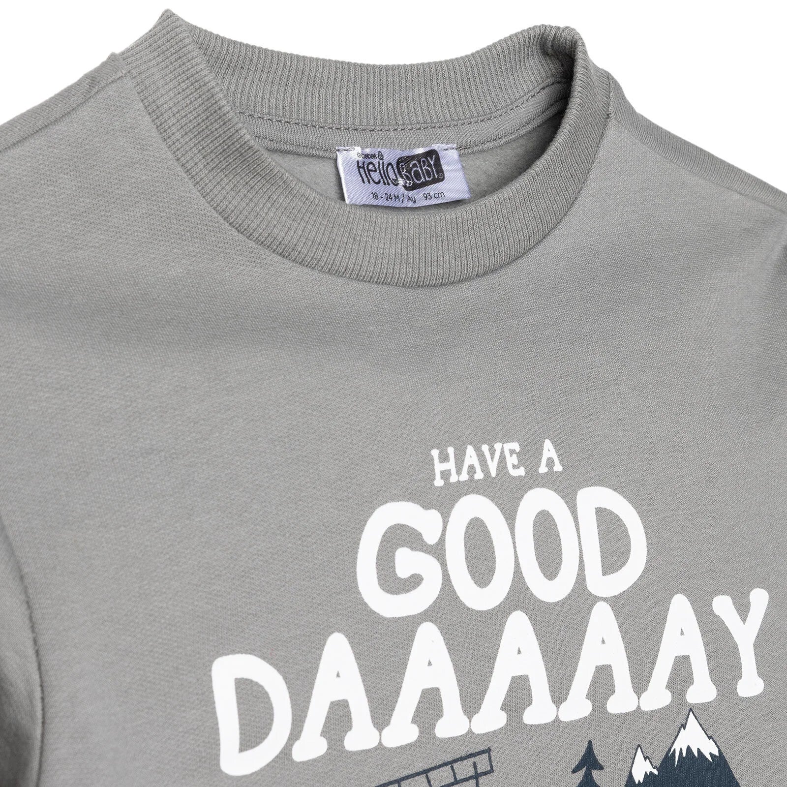 HelloBaby Jogging Set - Grey - ebebek - Black Friday