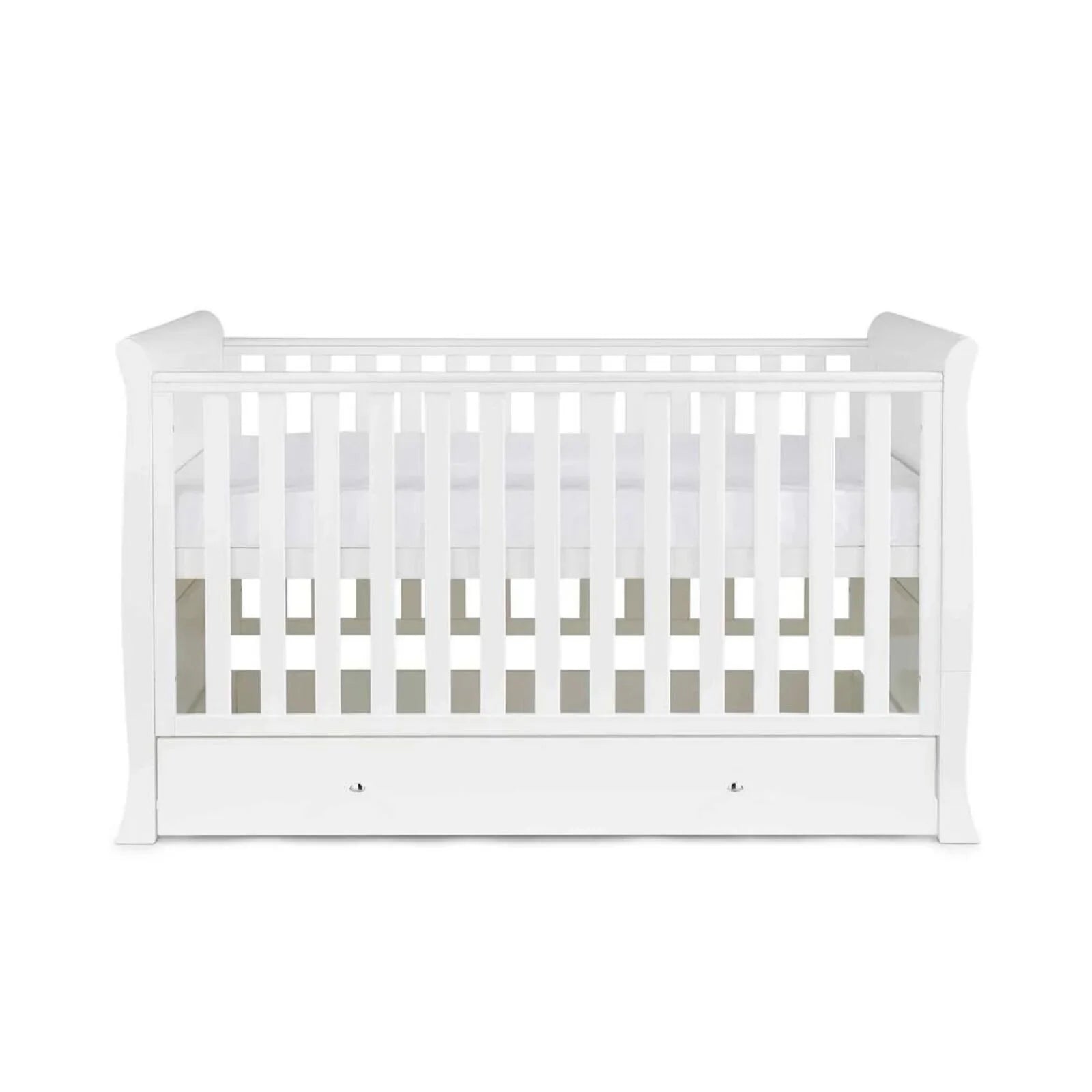 Ickle Bubba Snowdon Classic Cot Bed White - Premium Pocket Sprung Mattress - ebebek - Black Friday