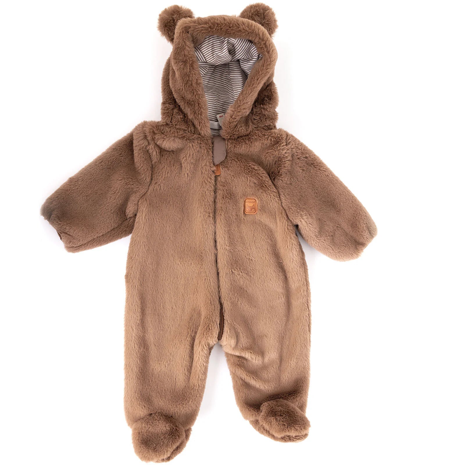 MidiMod Newborn Baby Boy Jumpsuit - Brown - ebebek - Black Friday