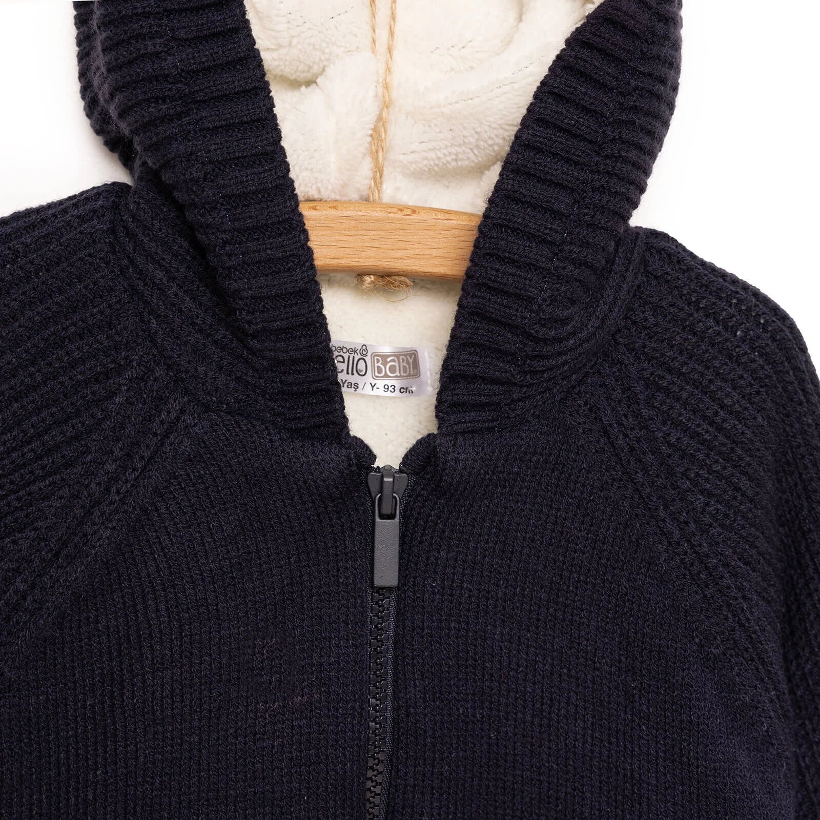 HelloBaby Basic Unisex Cardigan - Navy Blue - ebebek - Black Friday