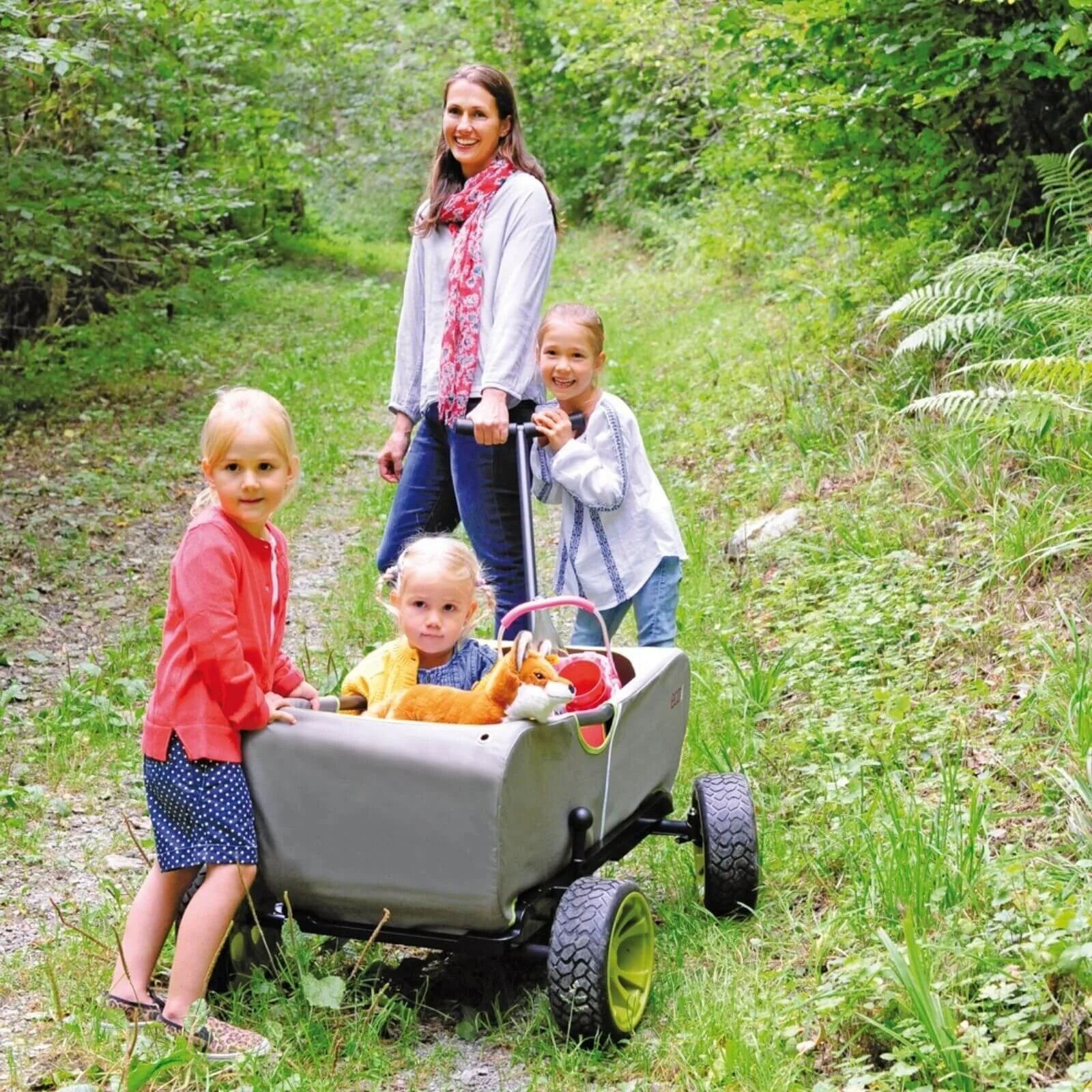 Hauck Eco Mobil Wagon - Green - ebebek - Black Friday