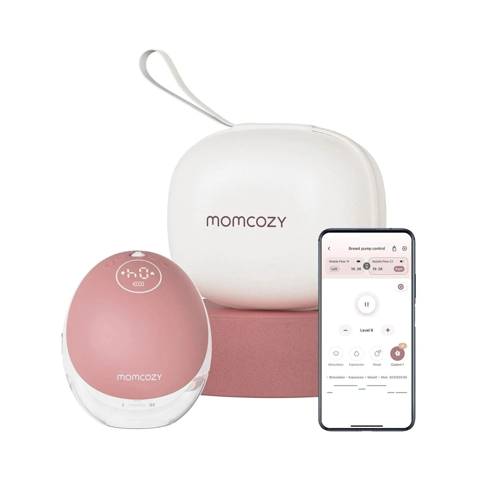 Momcozy M9 Mobile Flow Single Electric Breast Pump Bundle 2 pcs - ebebek - Black Friday