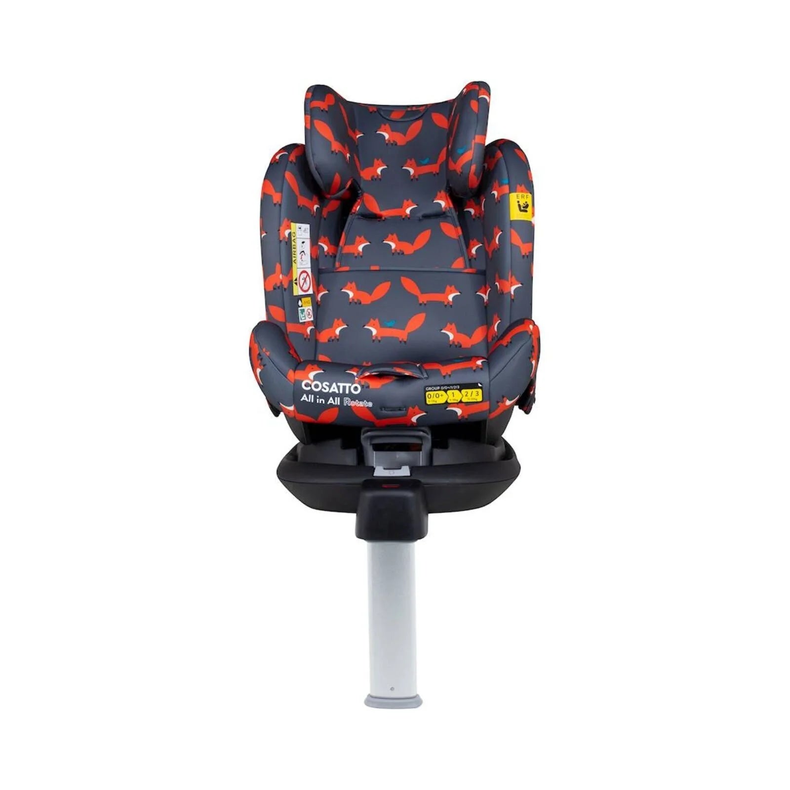 Cosatto All in All 360 Rotate i - Size Car Seat - Charcoal Mister Fox - ebebek - Black Friday