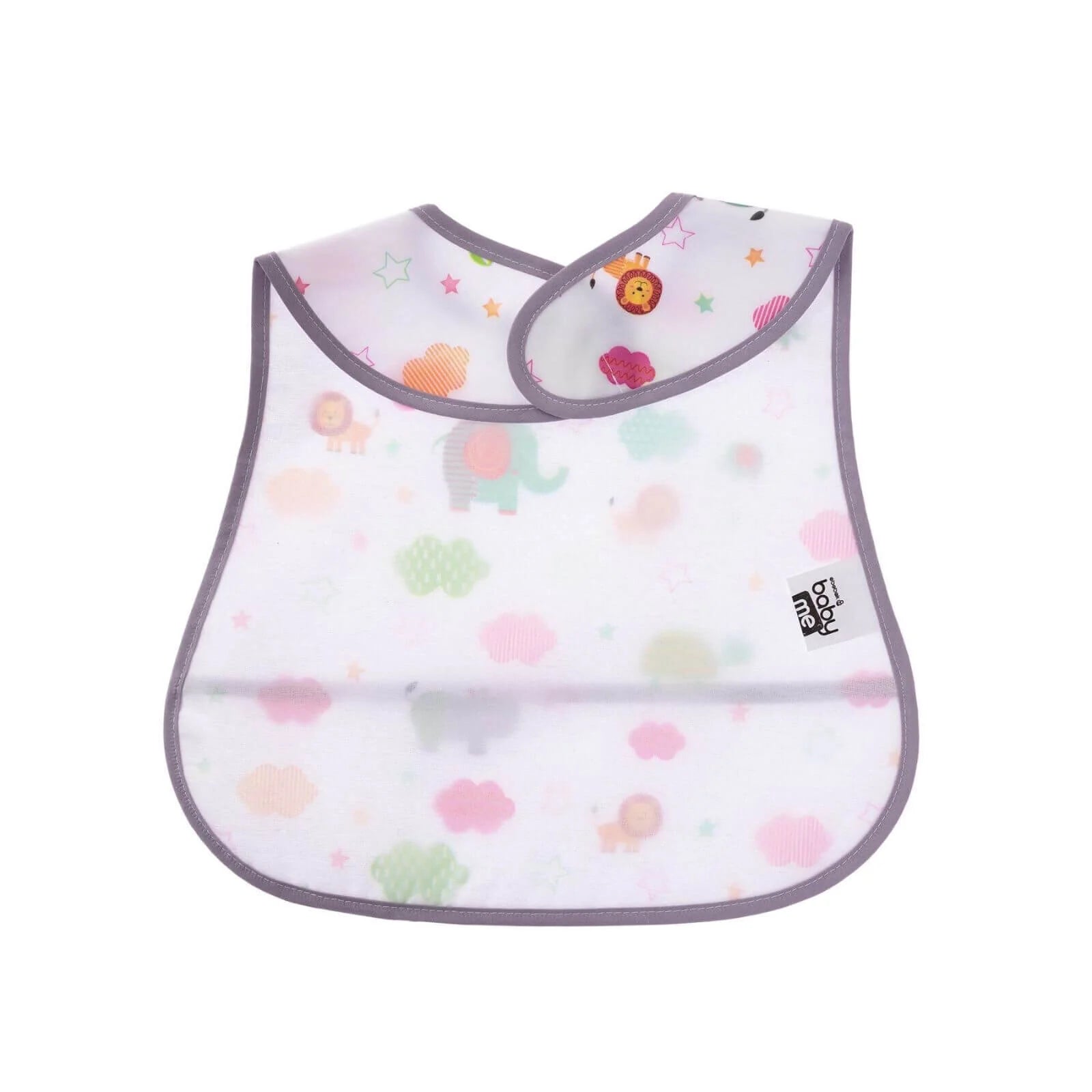 baby me Smart Patterned Baby Feeding Bib - ebebek - Black Friday
