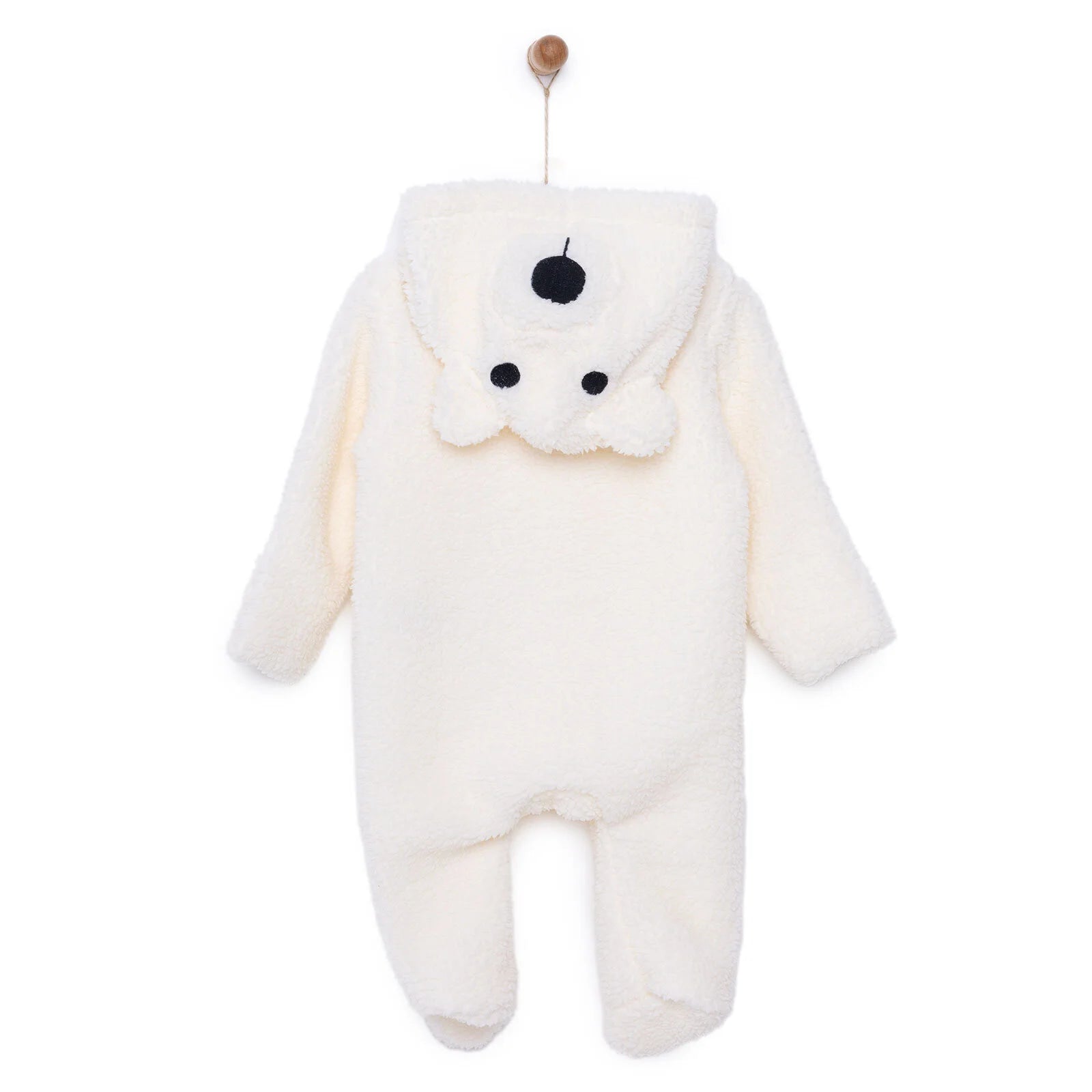 HelloBaby Newborn Unisex Baby Jumpsuit - Ecru - ebebek - Black Friday