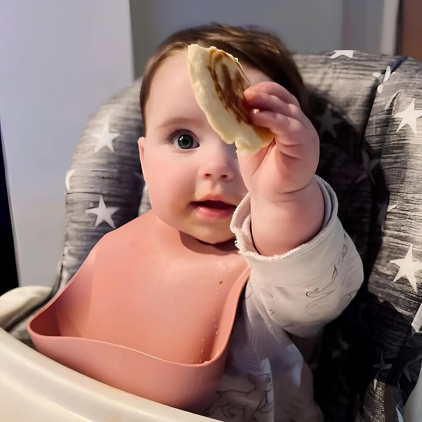 BLW Essentials Silicone Bib - Dusty Rose - ebebek - Black Friday