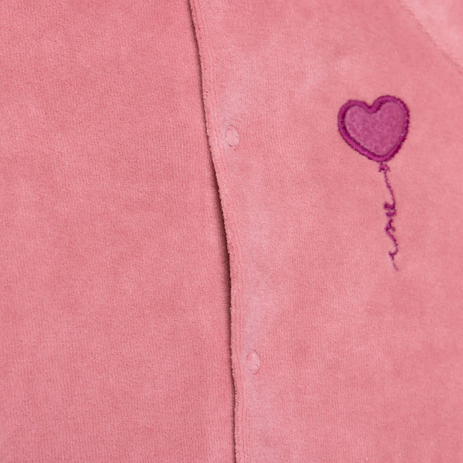 HelloBaby Newborn Velvet Footlesss Jumpsuit - Dark Pink - ebebek - Black Friday