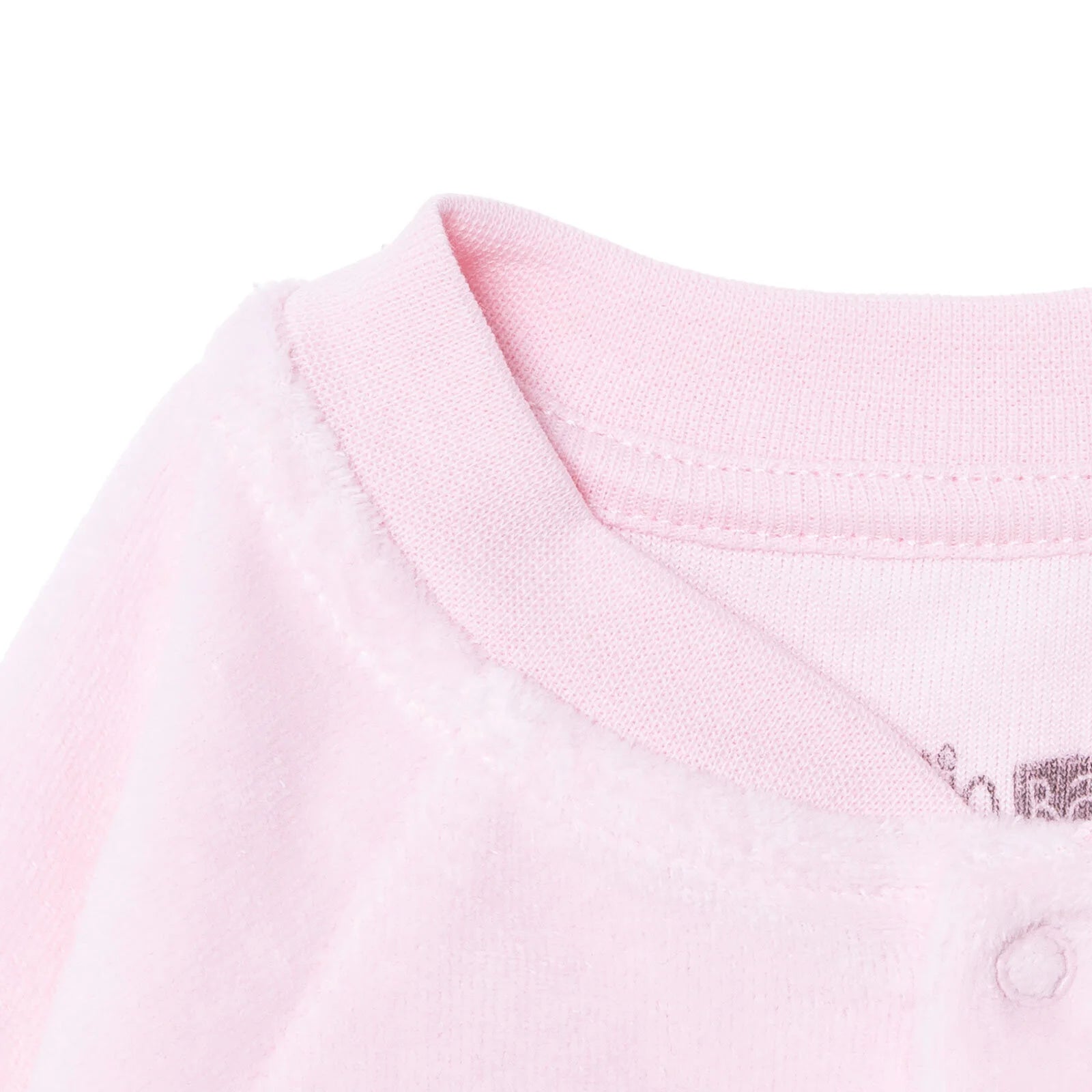 HelloBaby Newborn Velvet Footlesss Jumpsuit - Light Pink - ebebek - Black Friday