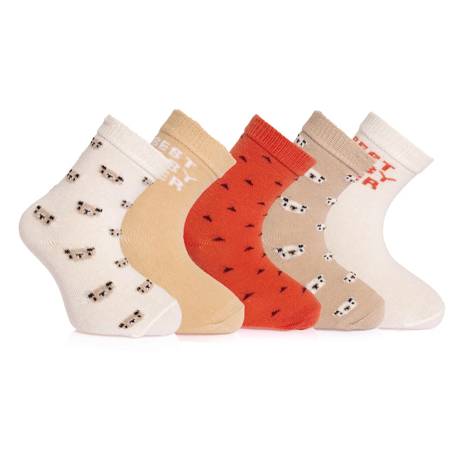 HelloBaby Pack of 5 Socks - Beige - ebebek - Black Friday