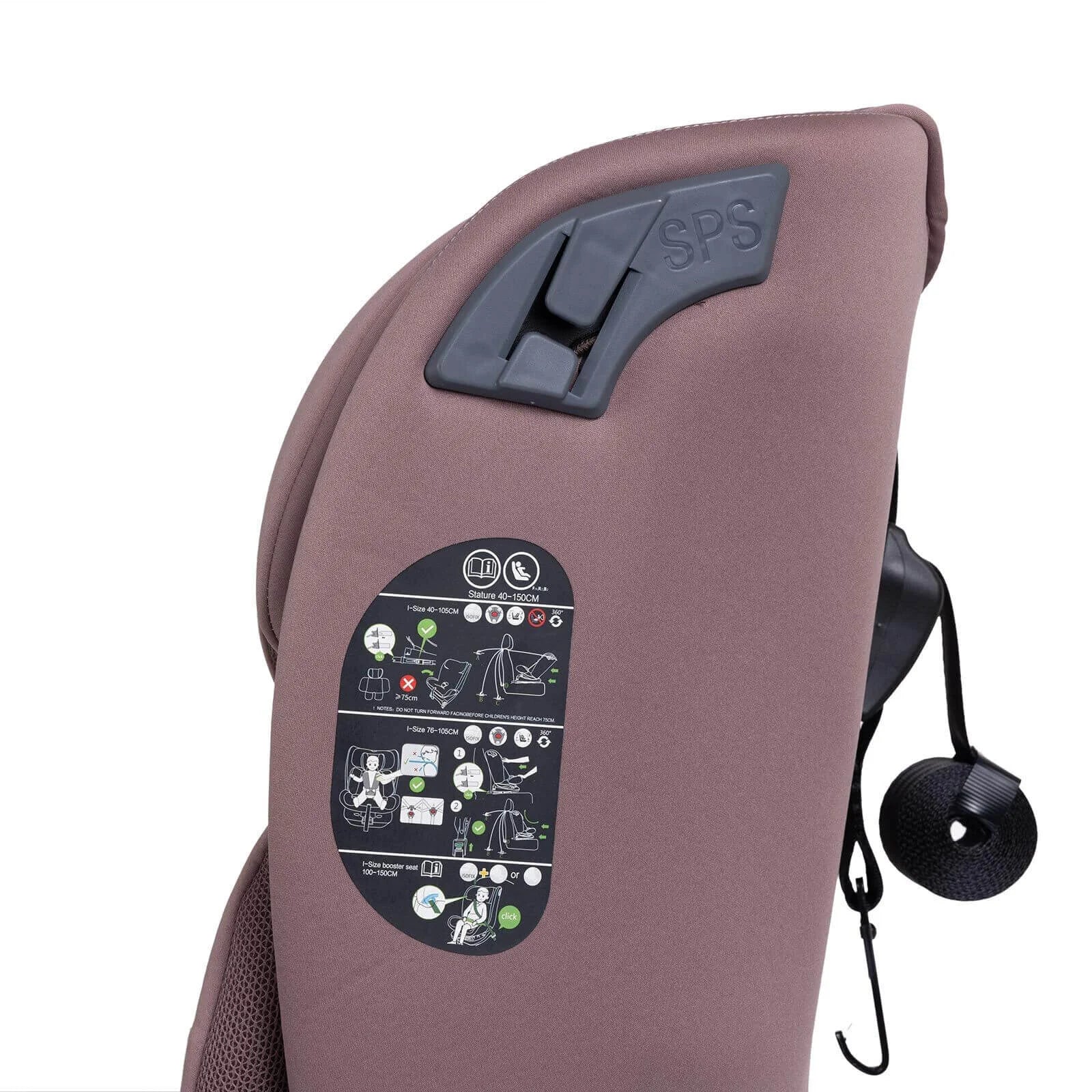 baby plus Pixi I - Size Car Seat - Pink - baby plus - ebebek