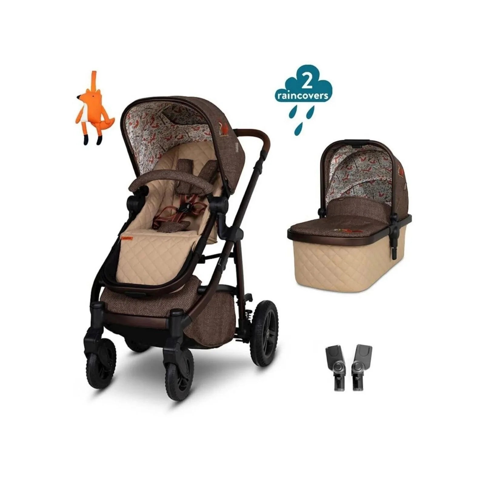 Cosatto Wow 3 Pram & Pushchair - Foxford Hall - ebebek - Black Friday