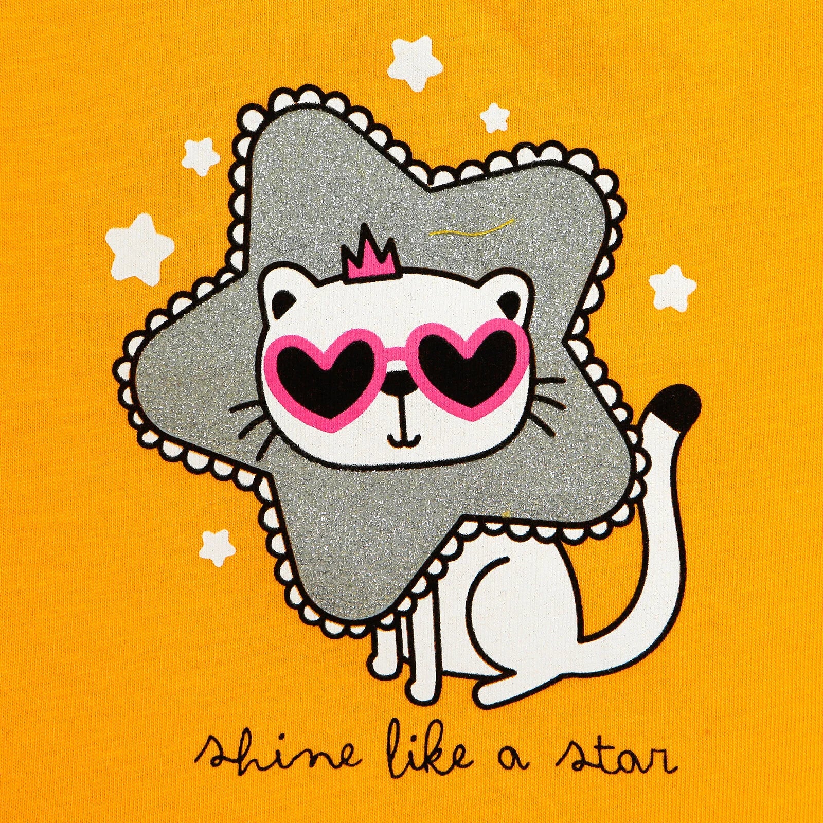 HelloBaby Basic Baby Girl Tshirt - Yellow - ebebek - Black Friday