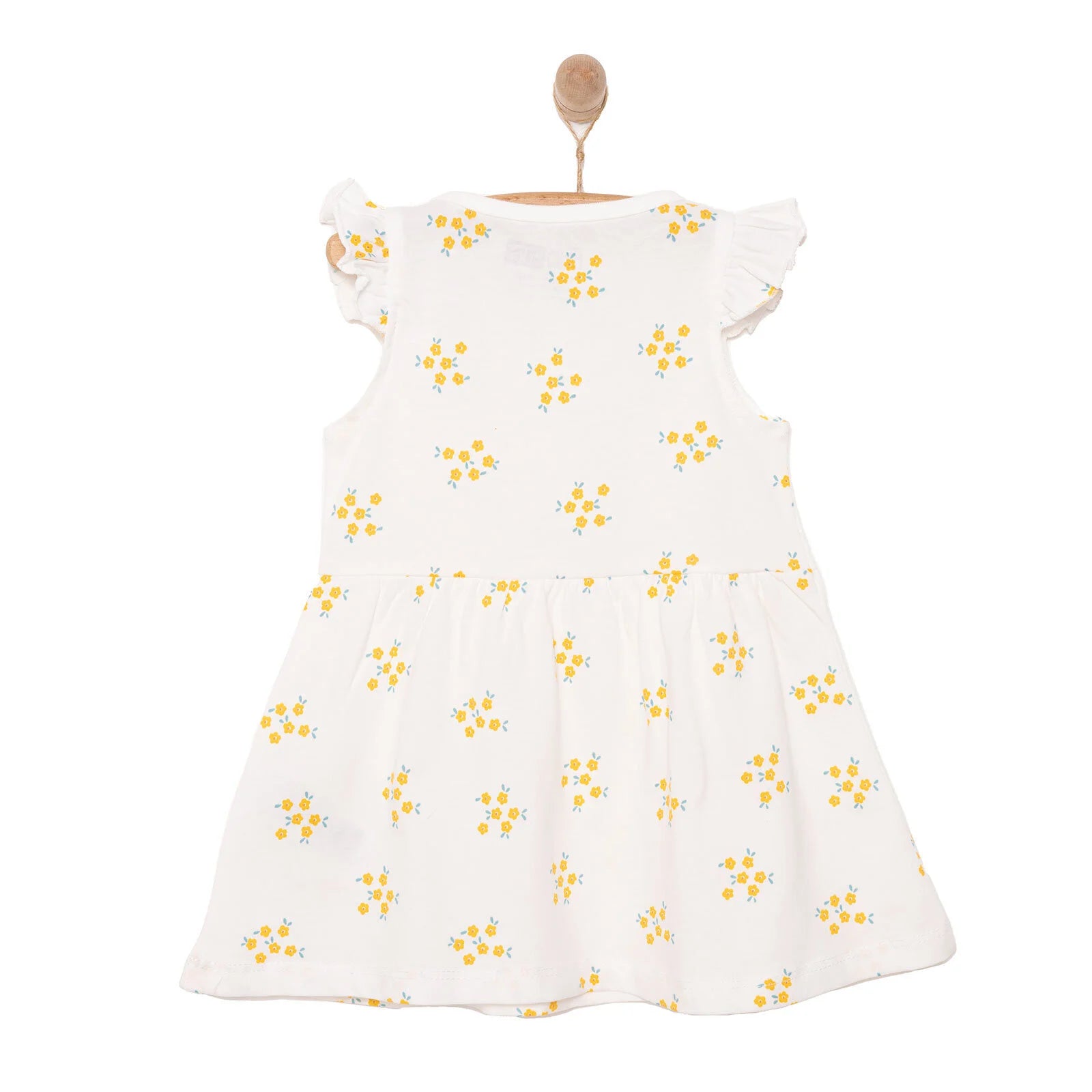 HelloBaby Basic Girl Flowers Printed DreSS - Ecru - ebebek - Black Friday