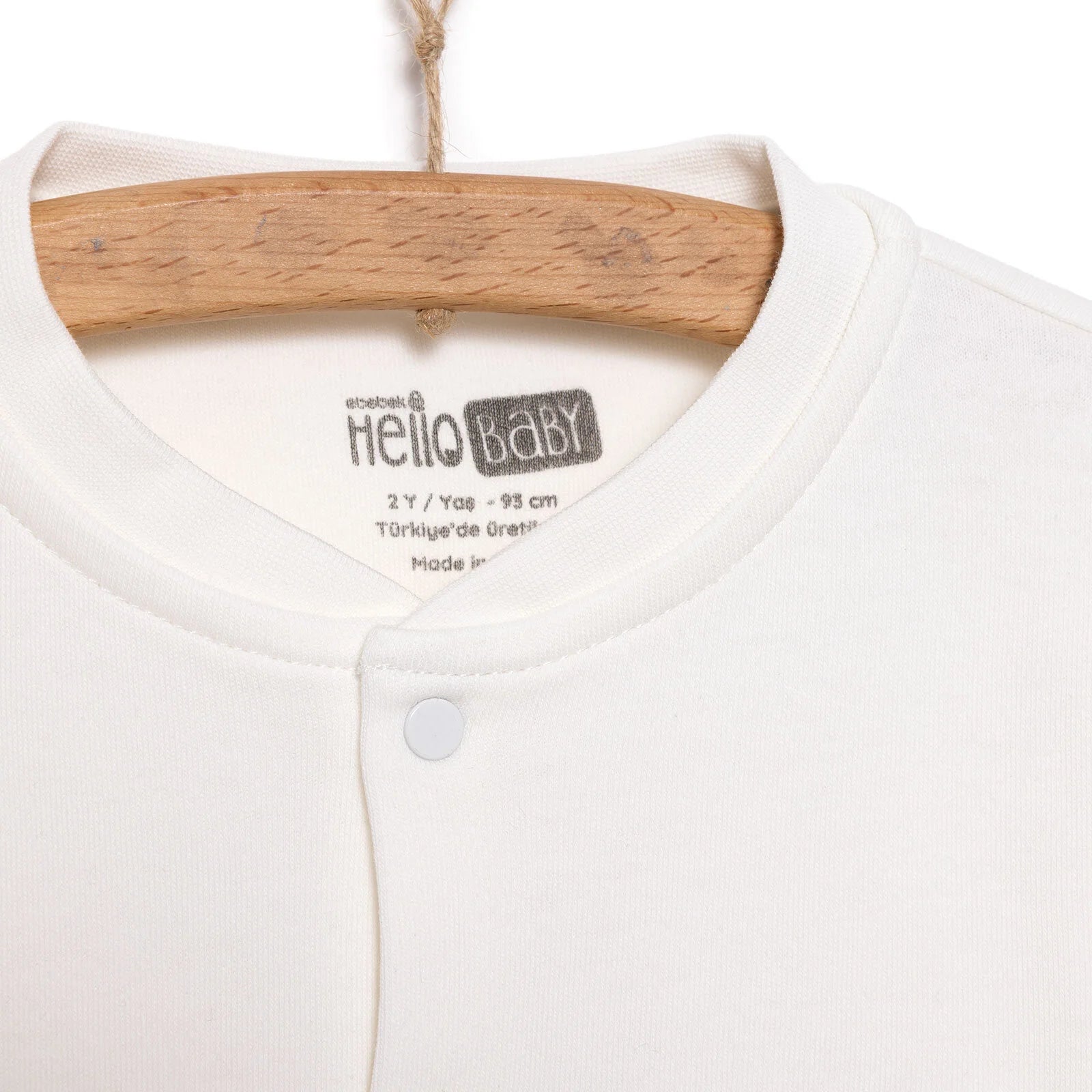 HelloBaby Basic Unisex Cardigan - Ecru - ebebek - Black Friday