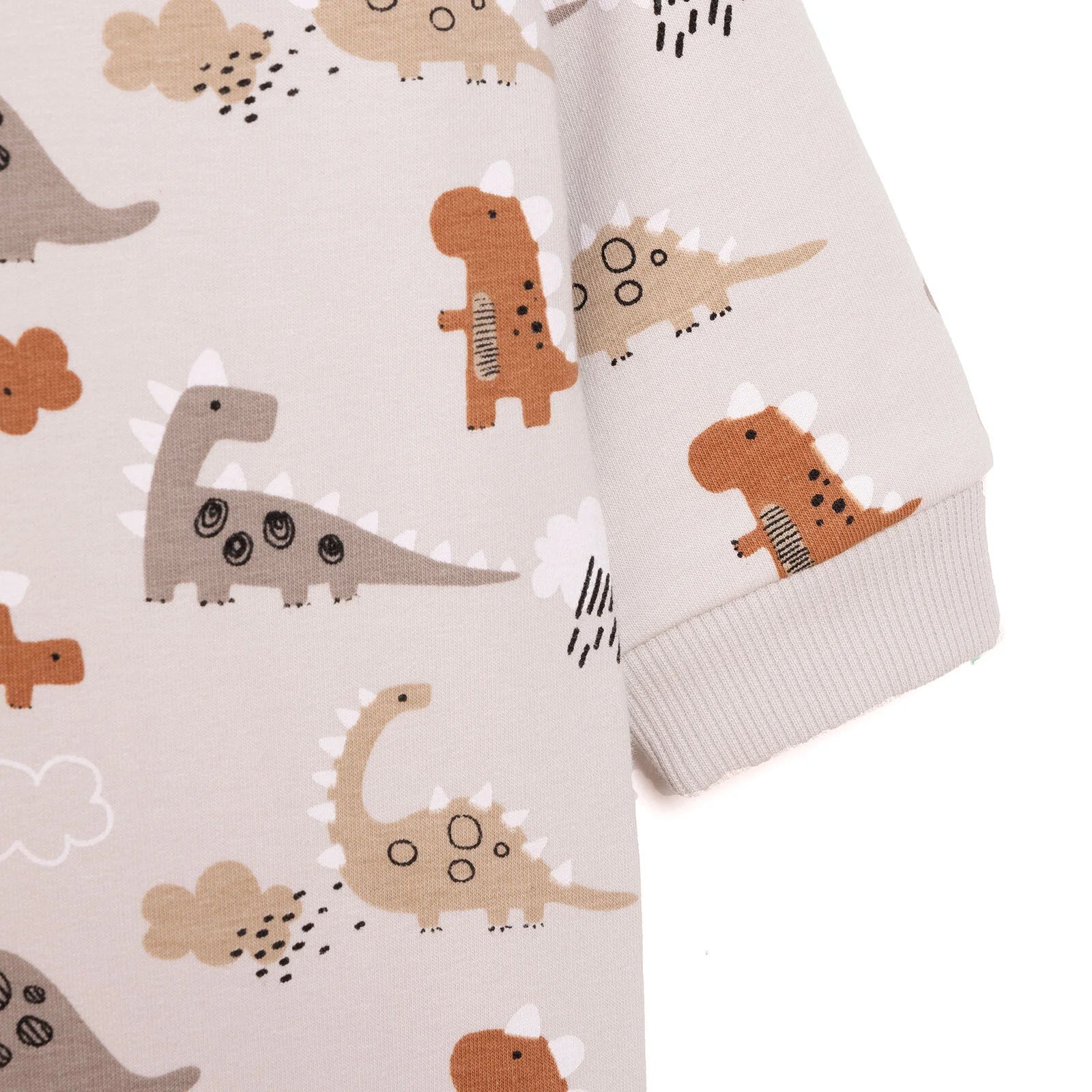 HelloBaby Newborn Hooded Jumpsuit - Grey - ebebek - Black Friday