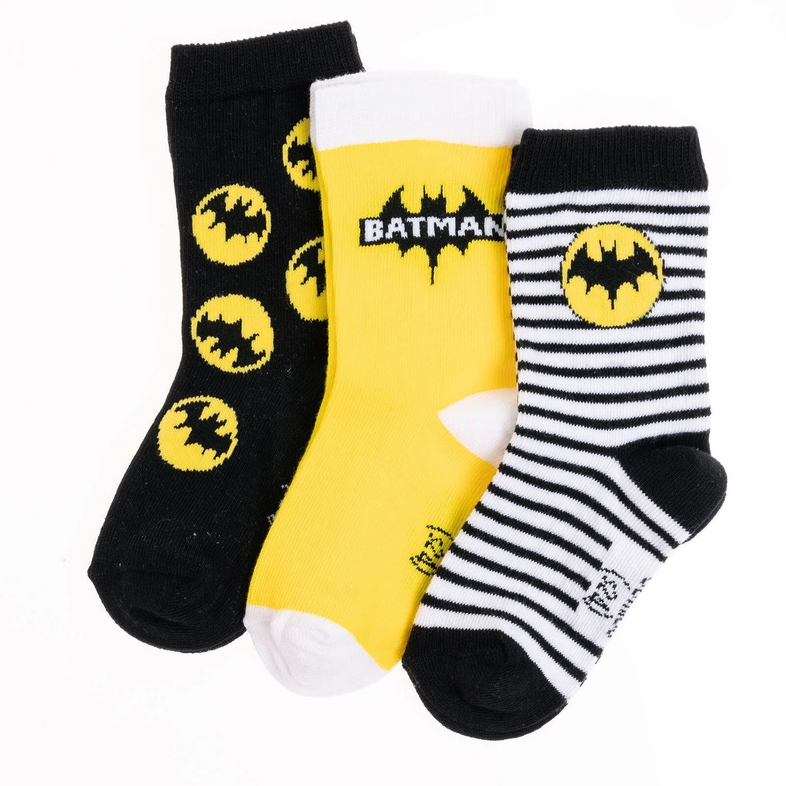 DC COMICS Batman Socks 3 pcs - Yellow - ebebek - Black Friday