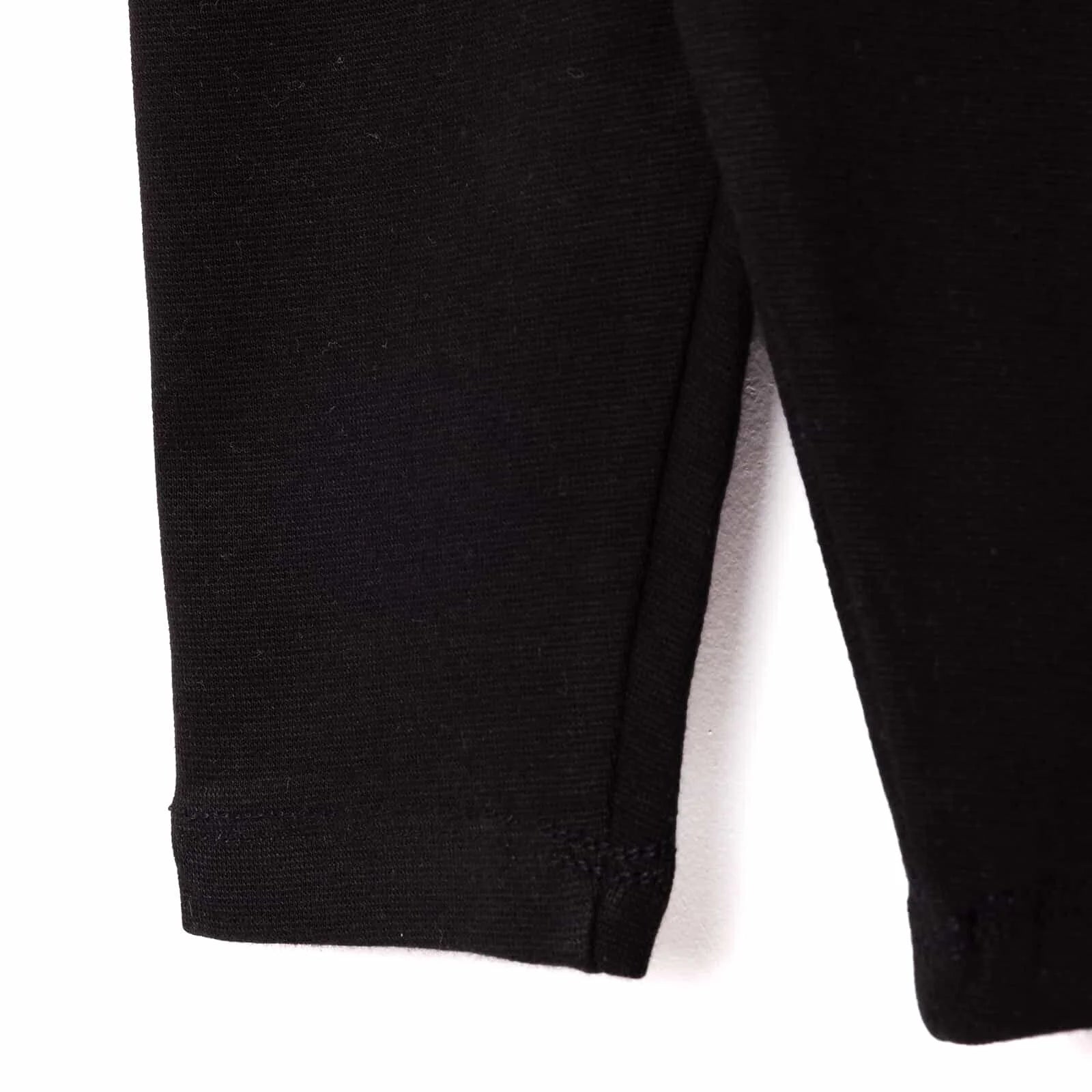 HelloBaby Basic Girl Rib Leggings - Black - ebebek - Black Friday