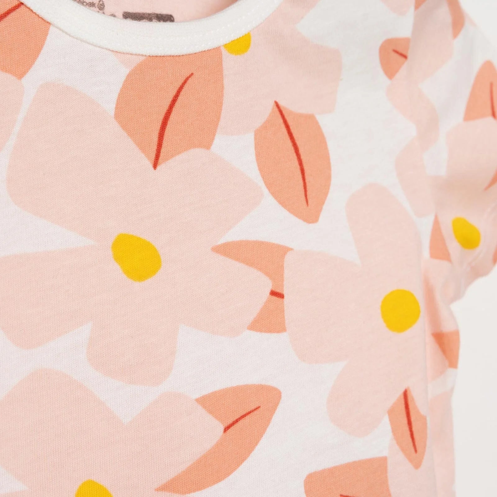 HelloBaby Baby Girl Short Sleeve Pyjamas Set - Ecru - ebebek - Black Friday