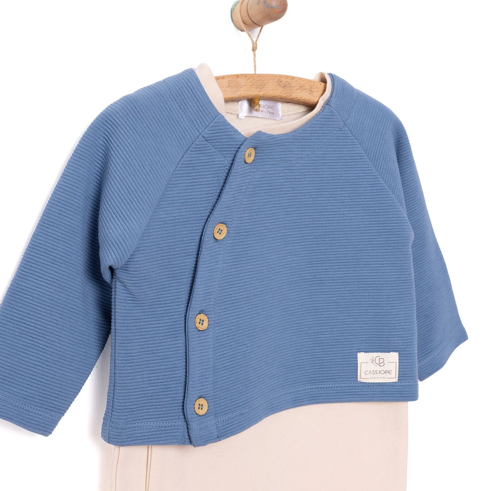 Cassiope Newborn Jumpsuit - Blue - ebebek - Black Friday