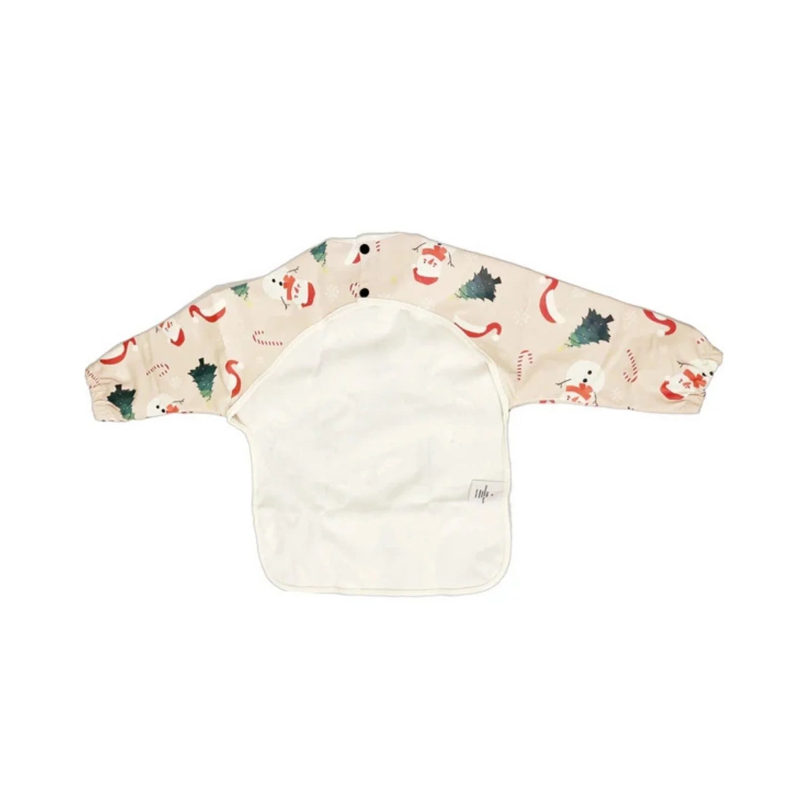 BLW Essentials Waterproof Christmas Long Sleeved Coverall Bib - ebebek - Black Friday