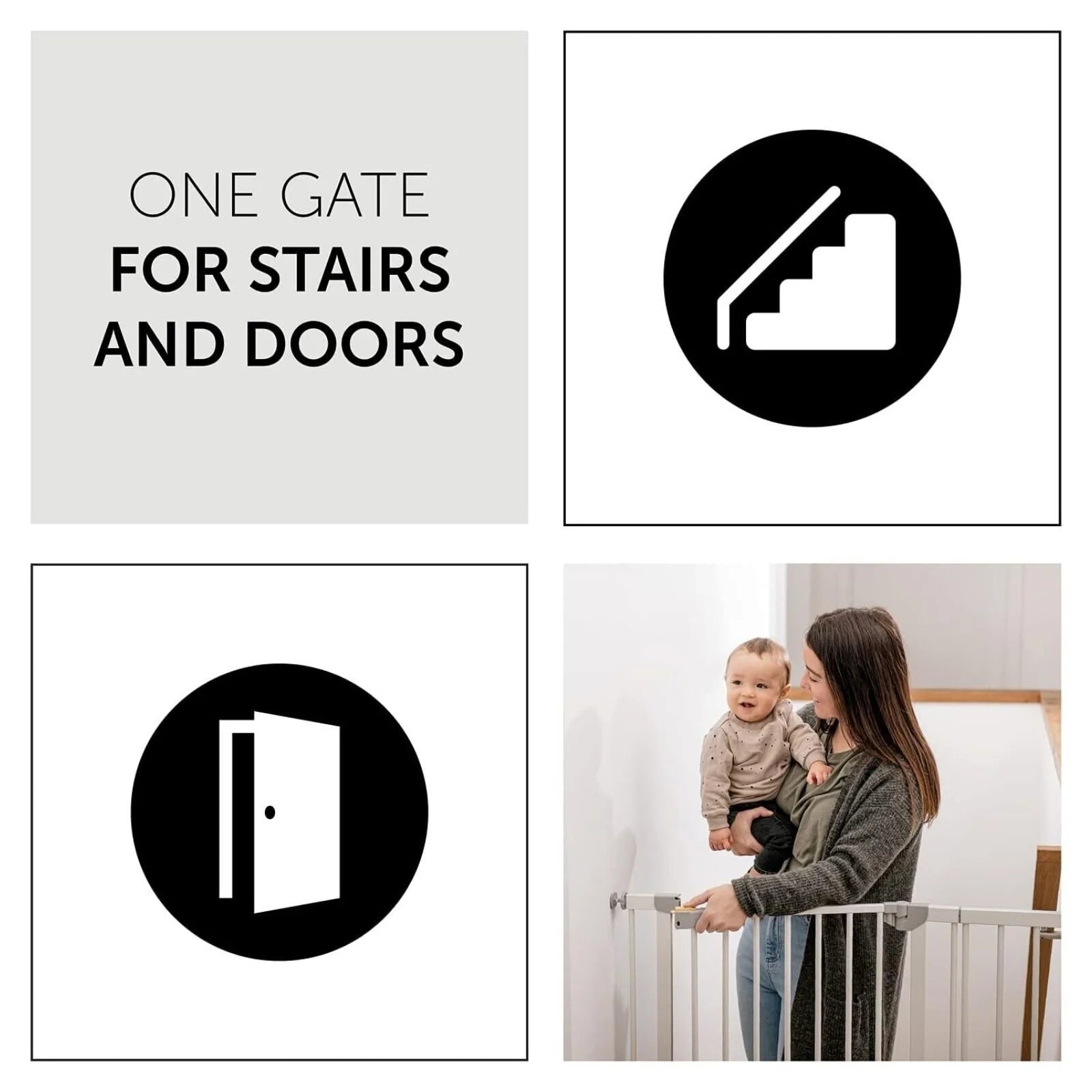 Hauck Clear Step Safety Gate - ebebek - Black Friday