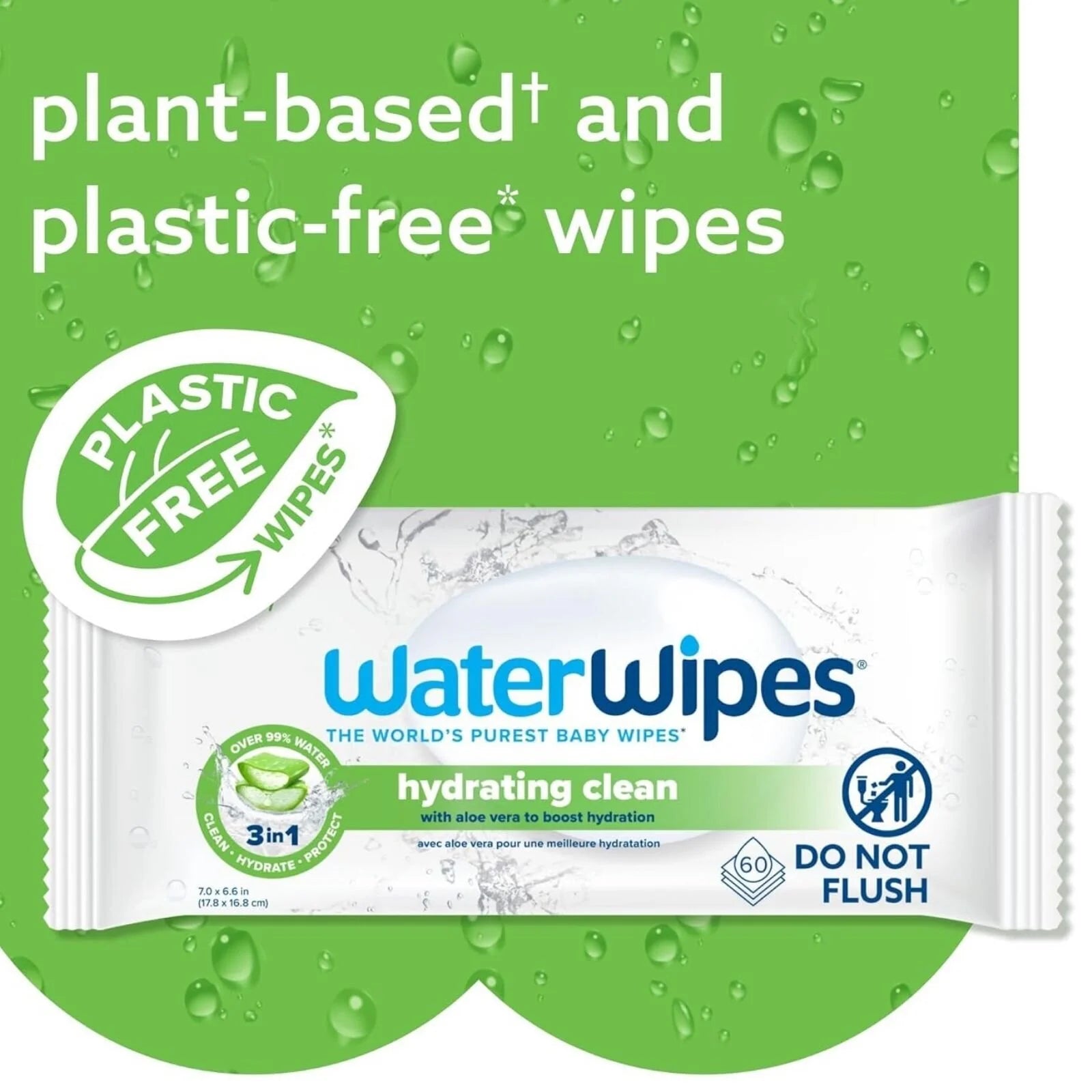 WaterWipes Hydrating Wipes 60 pcs - ebebek - Black Friday