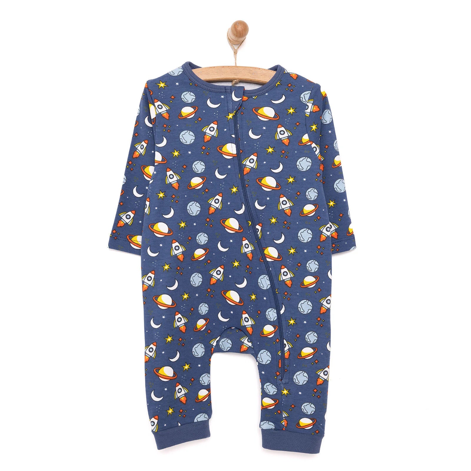 HelloBaby Boy Jumpsuit - Dark Blue - ebebek - Black Friday