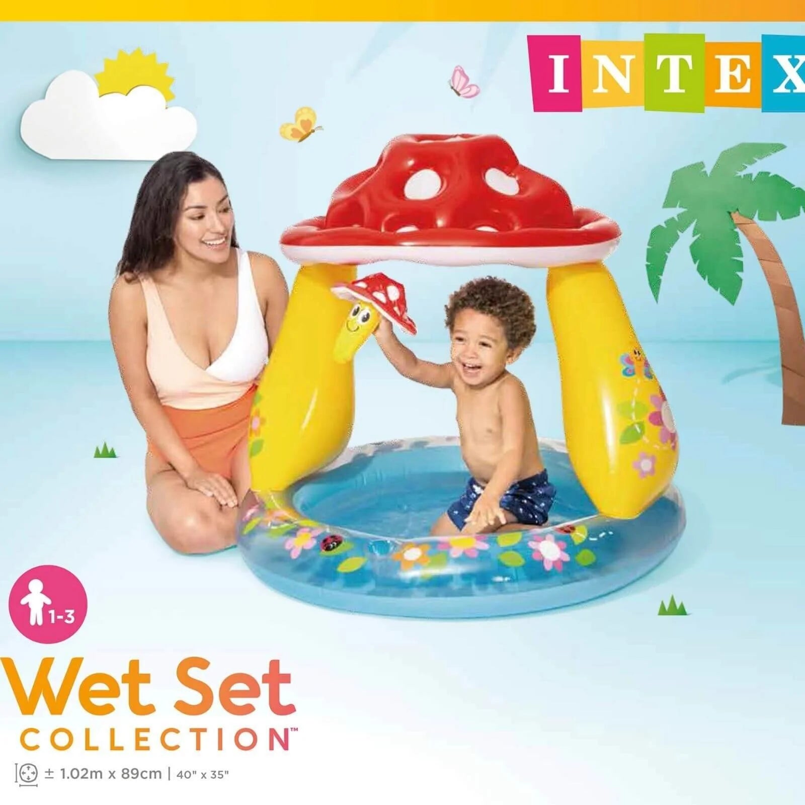 INTEX Mushroom Baby Pool - ebebek - Black Friday