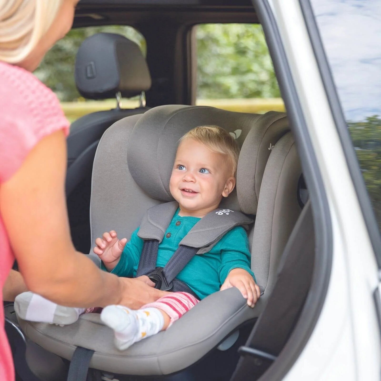 Joie i - Spin 360 i - Size 0+/1 Car Seat - Gray Flannel - Joie - ebebek