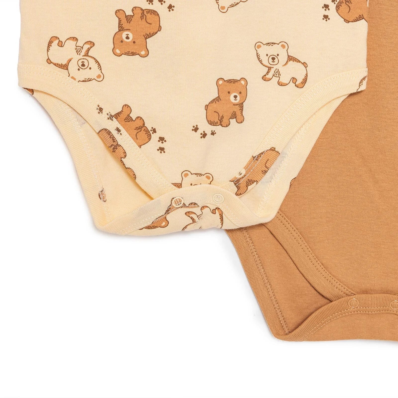 HelloBaby Boy 2 - Pack Sleeveless Bodysuit - Beige - ebebek - Black Friday