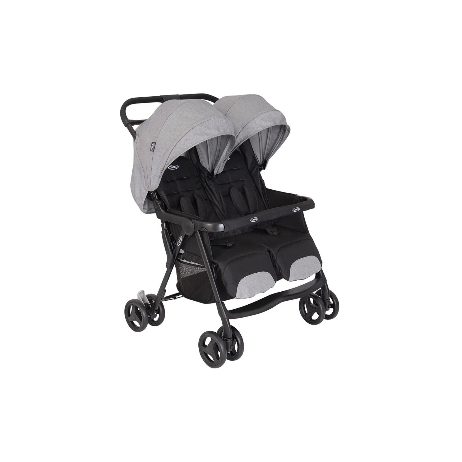 Graco DuoRider Double Pushchair - Steeple Grey - ebebek - Black Friday