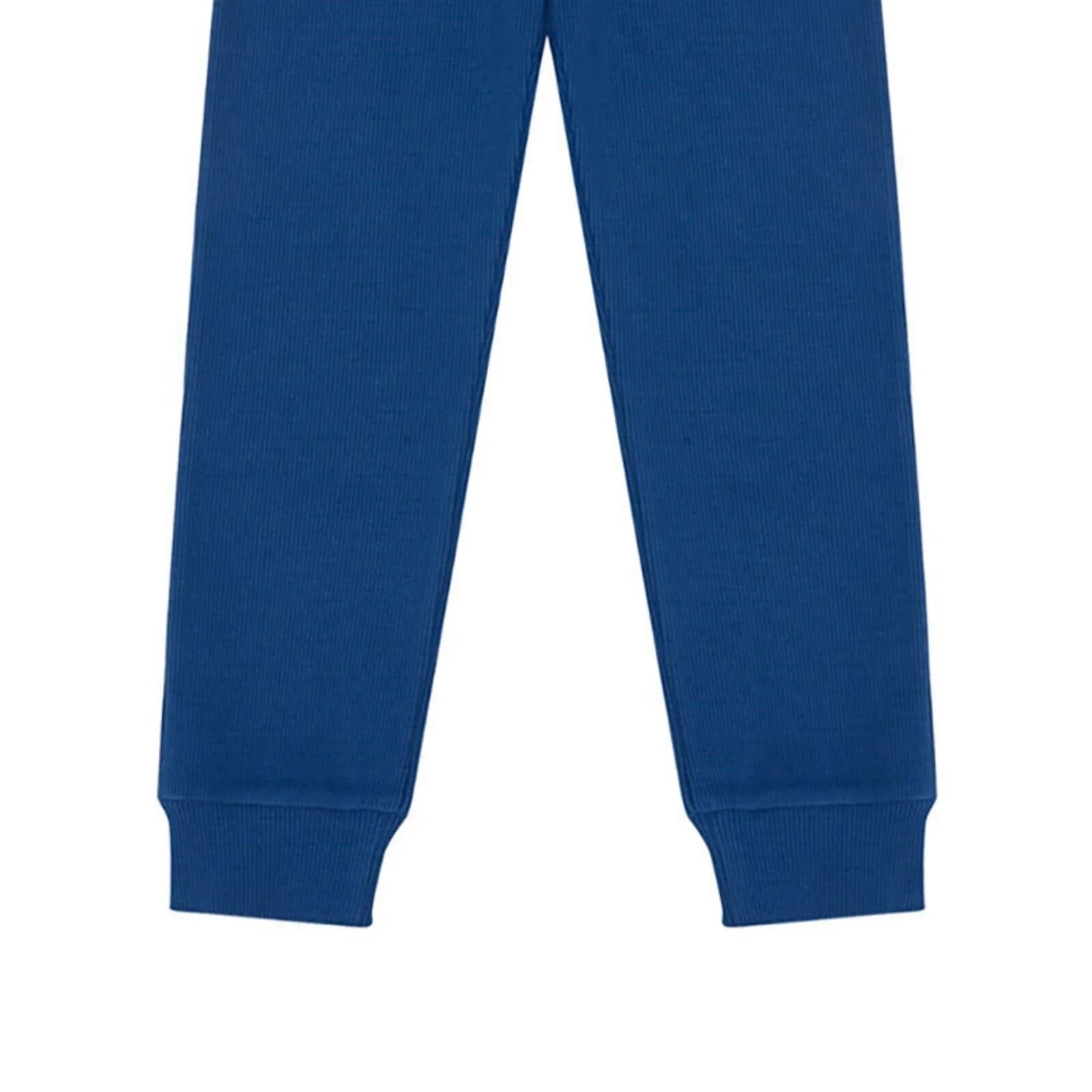 Antebies Cobalt Blue Rib Pyjamas - ebebek - Black Friday