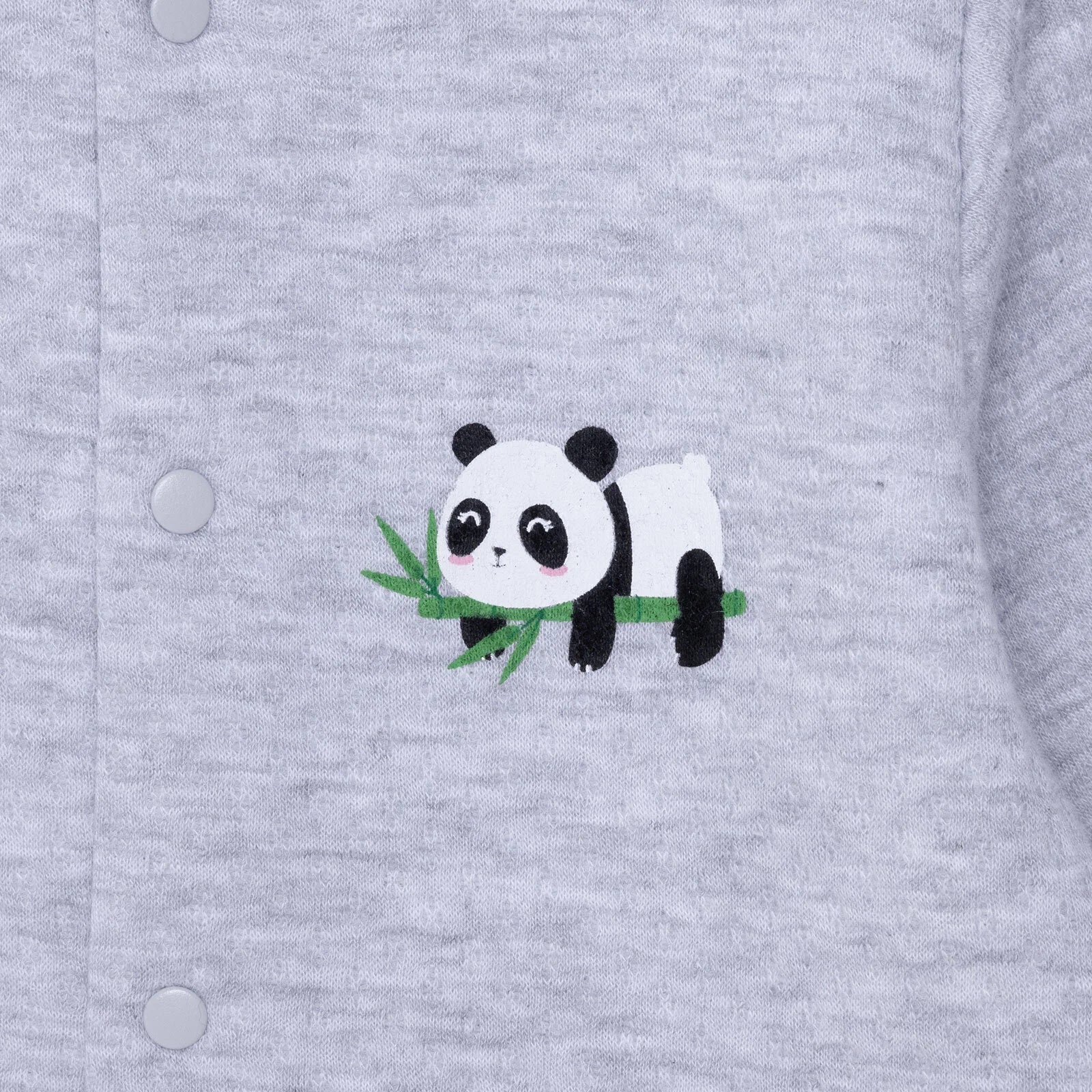 HelloBaby Unisex Quilted Cardigan - Grey Melange - ebebek - Black Friday