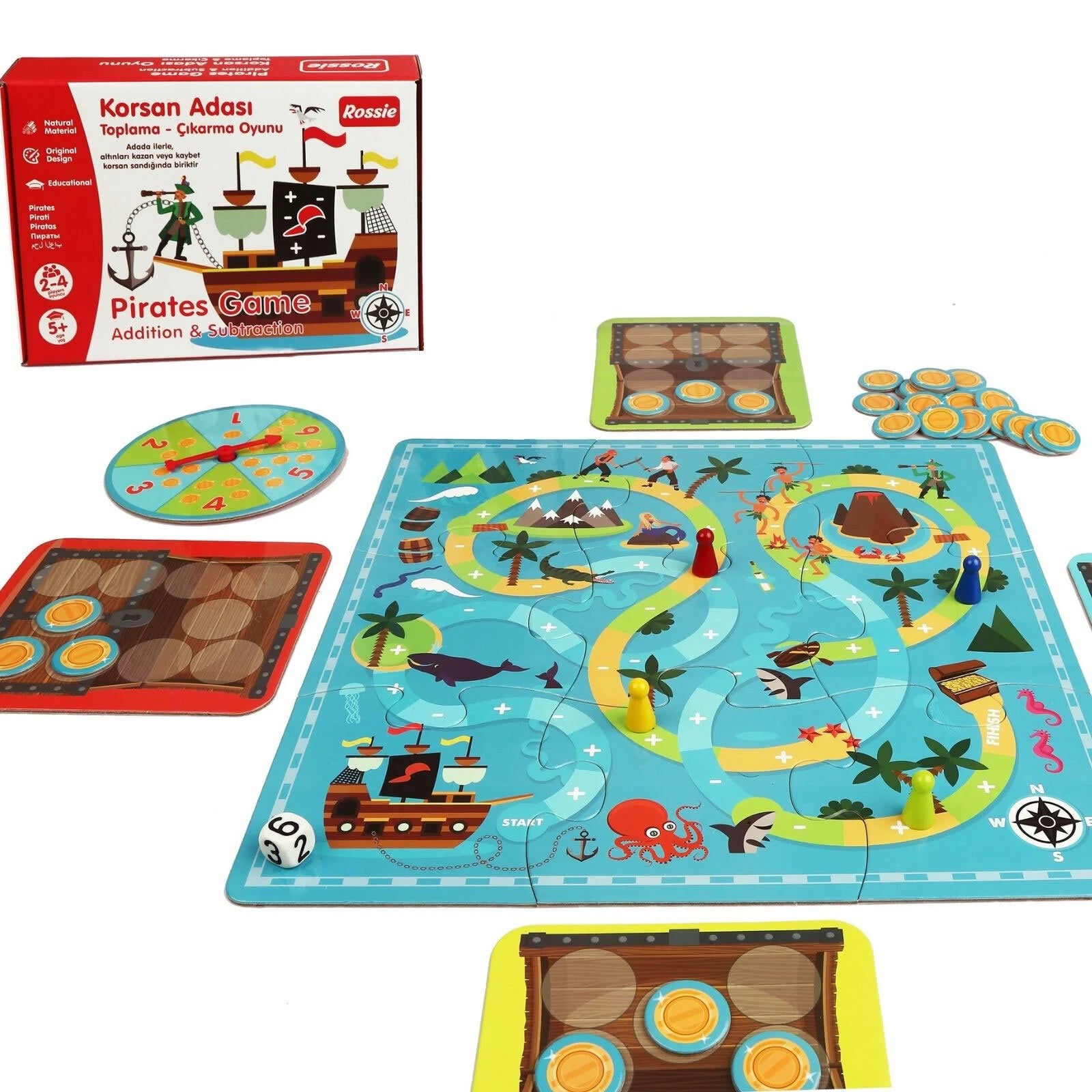 Pirates Addition & Subtraction Game - ebebek - Black Friday