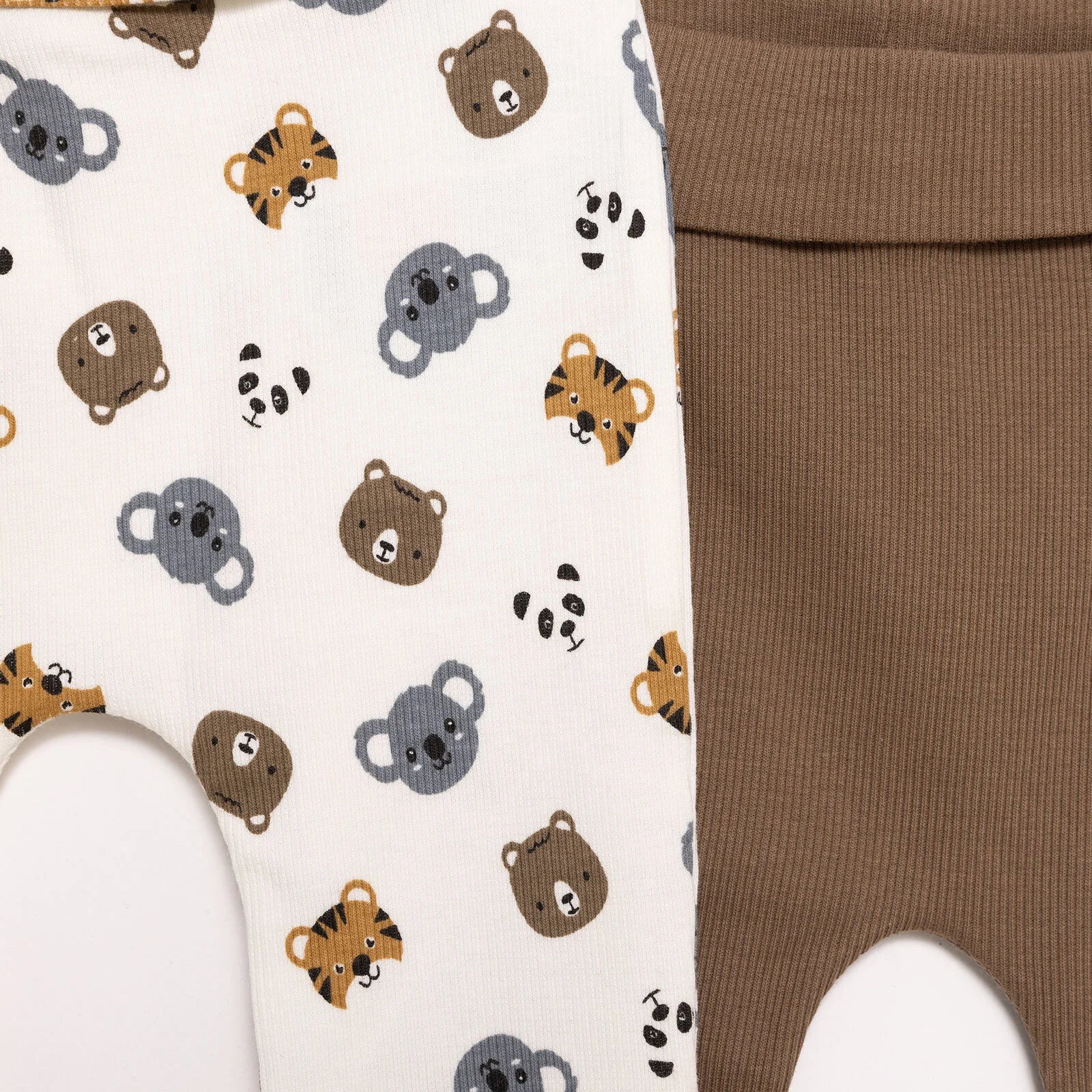 HelloBaby Boy 2 Piece Footles Bottom - Light Brown - ebebek - Black Friday