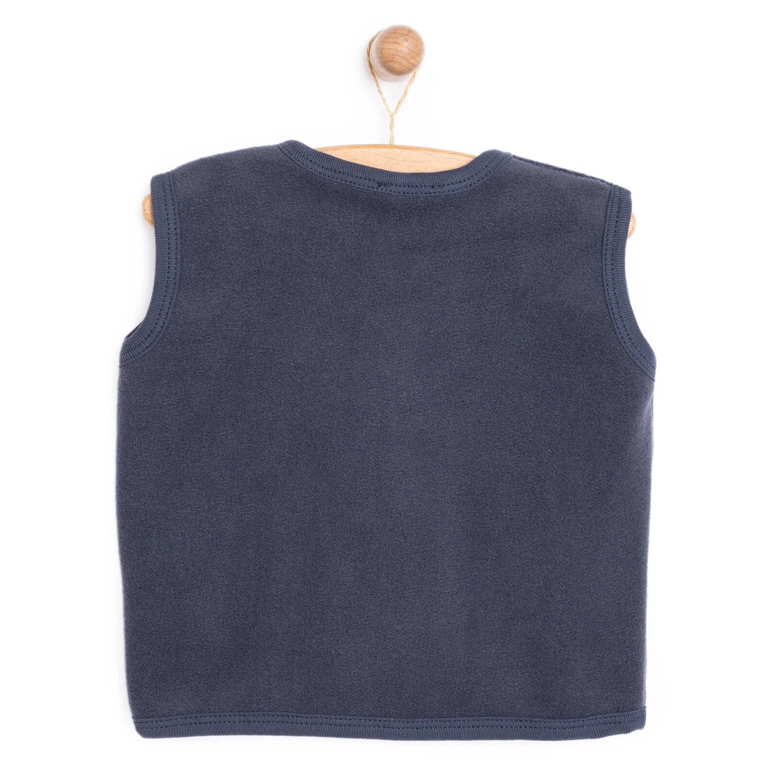 HelloBaby Basic Fleece Vest - Dark Grey - ebebek - Black Friday