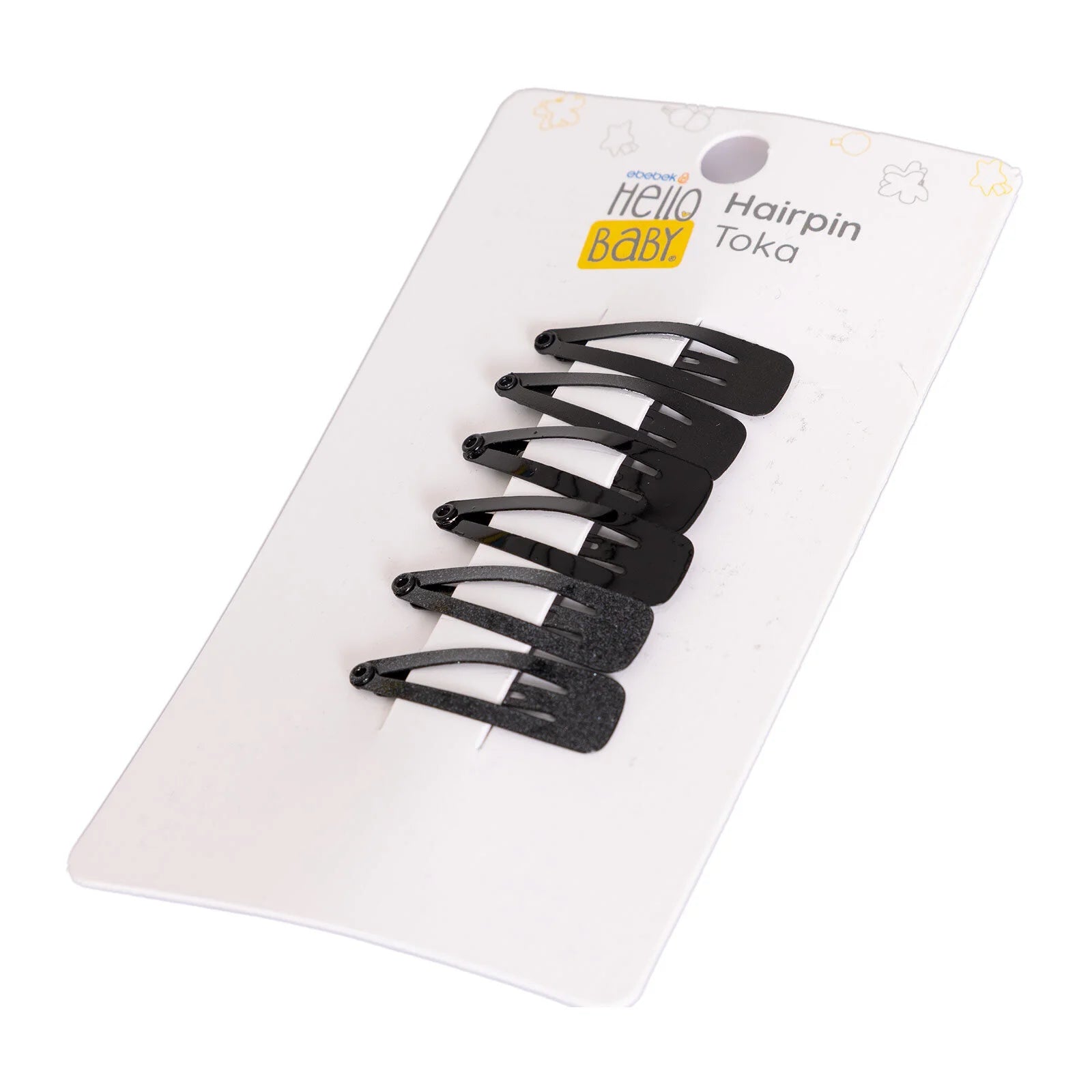 HelloBaby Girl Hair Clips - Black - ebebek - Black Friday